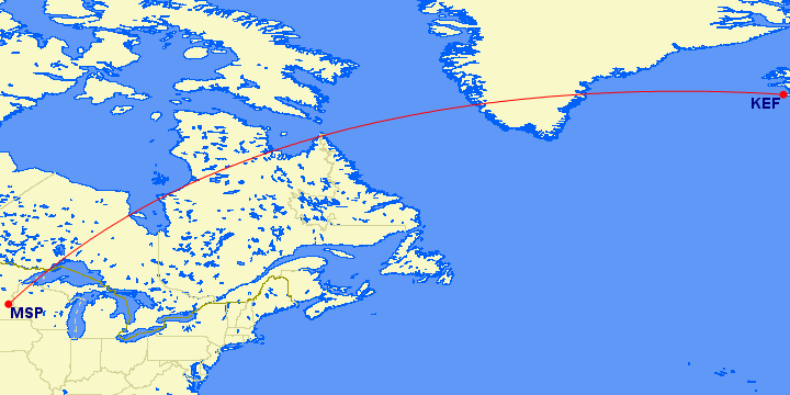 Delta will begin Minneapolis-Reykjavik service in May 2016