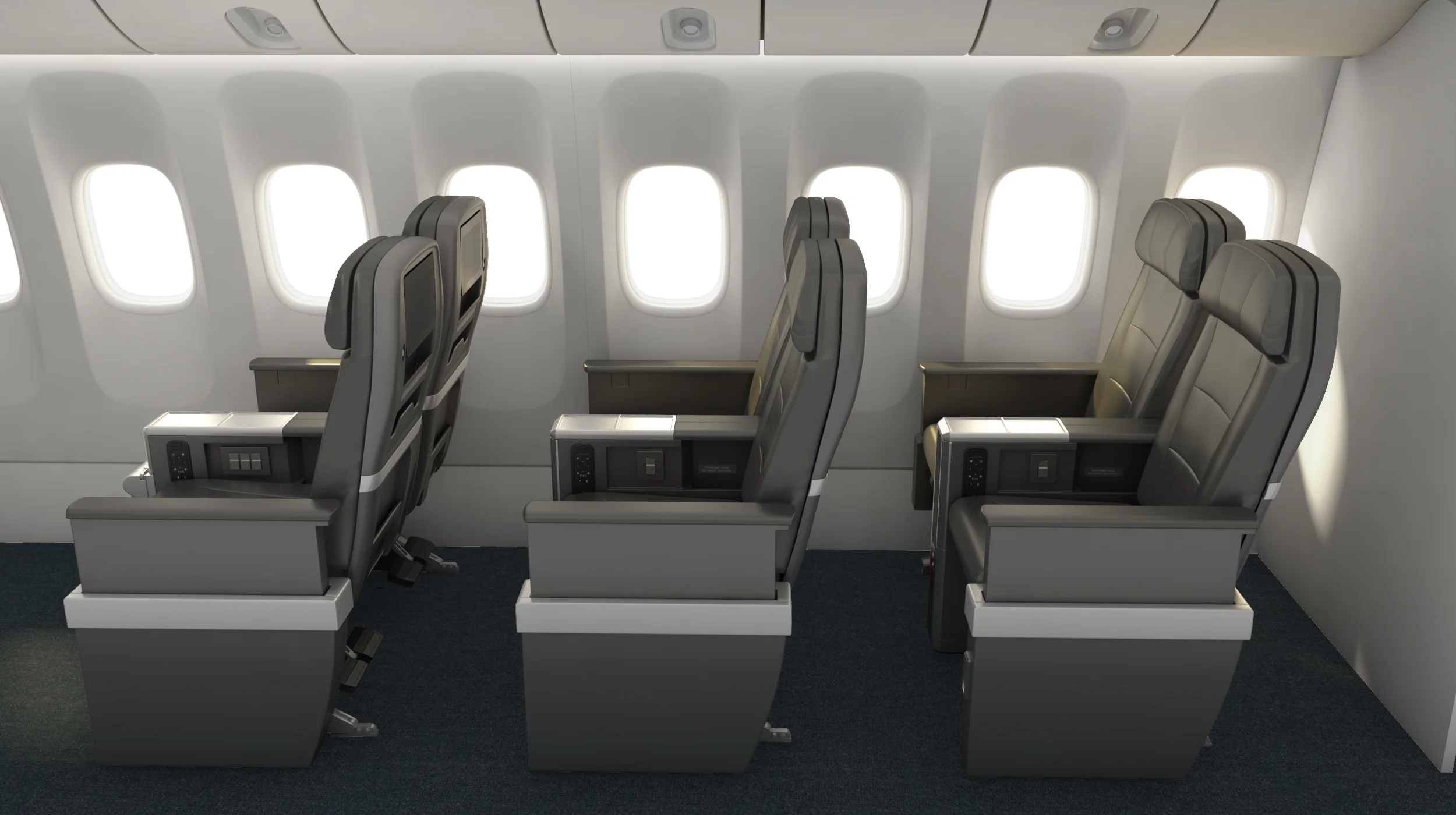 Premium Economy seats will be similar to domestic First Class (Photo: American Airlines)