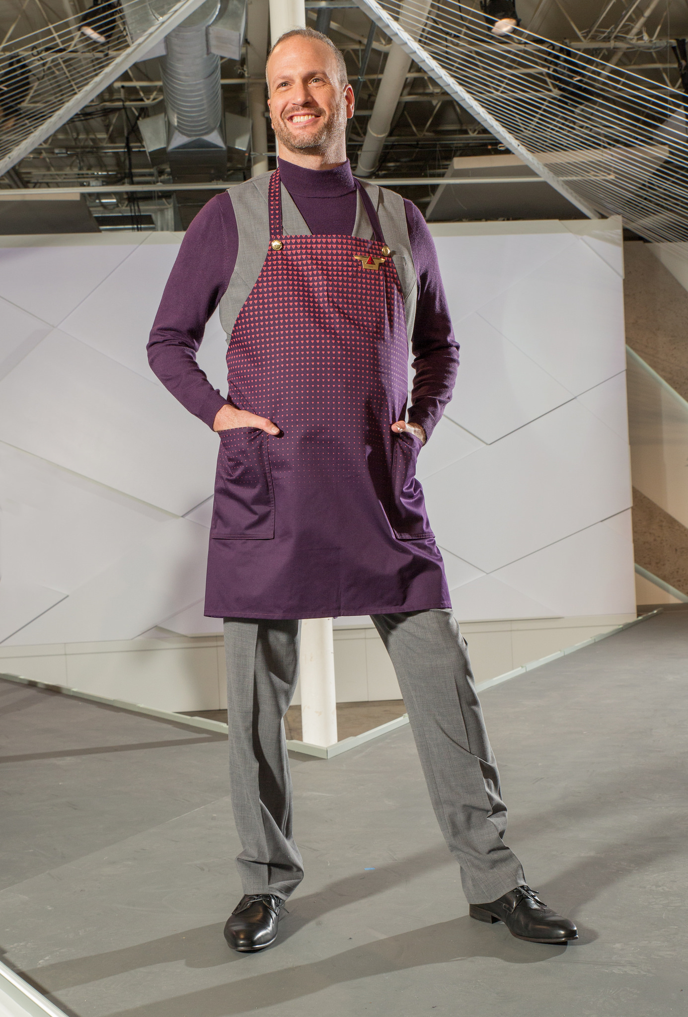 New apron design