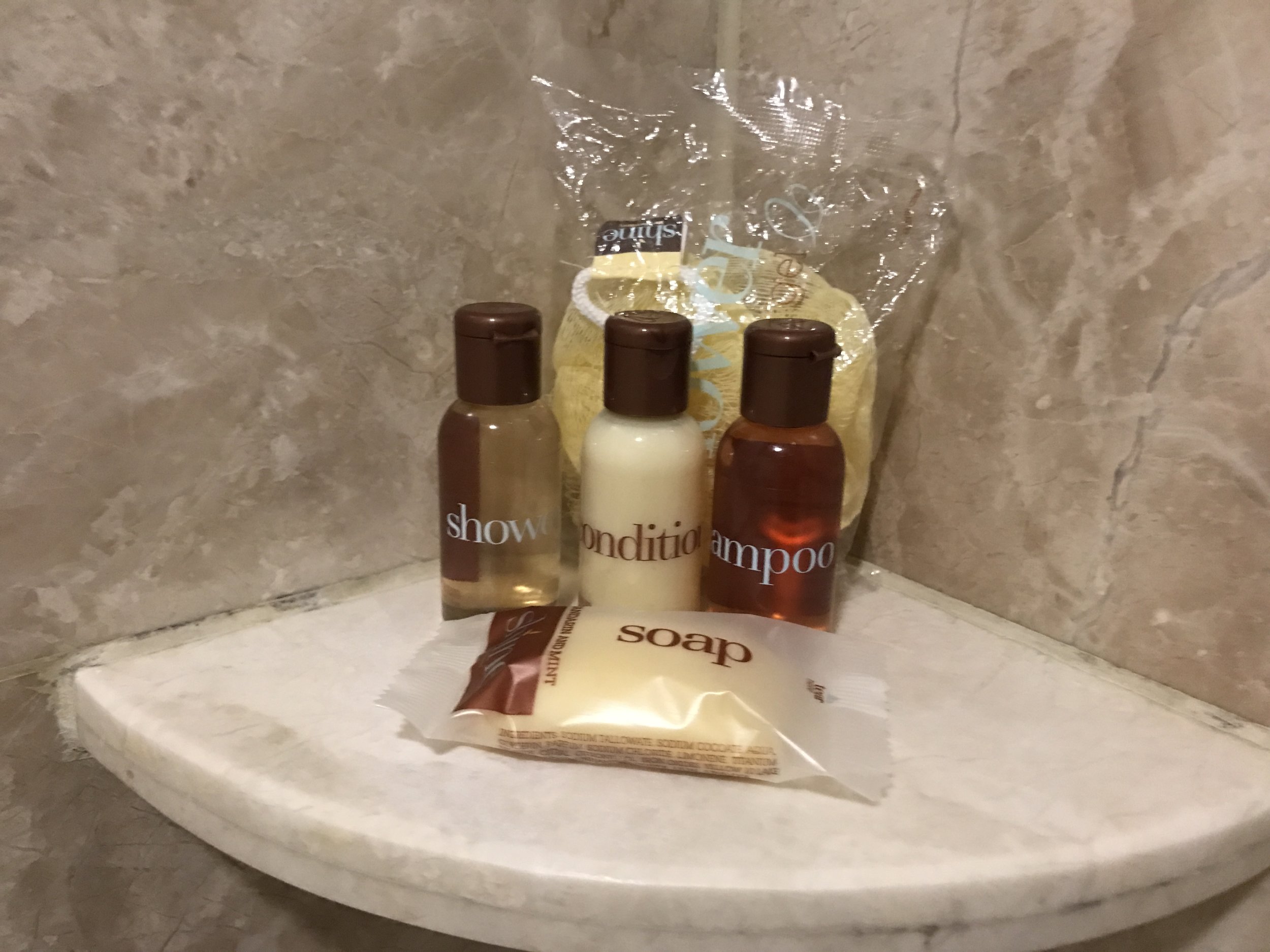 Sheraton house toiletries