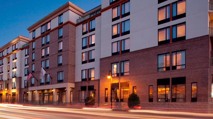 The DoubleTree Savannah Historic District is located on Bay Street in the heart of downtown. (Photo: Hilton)