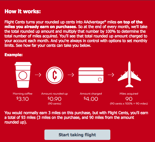 An example of how Flight Cents works