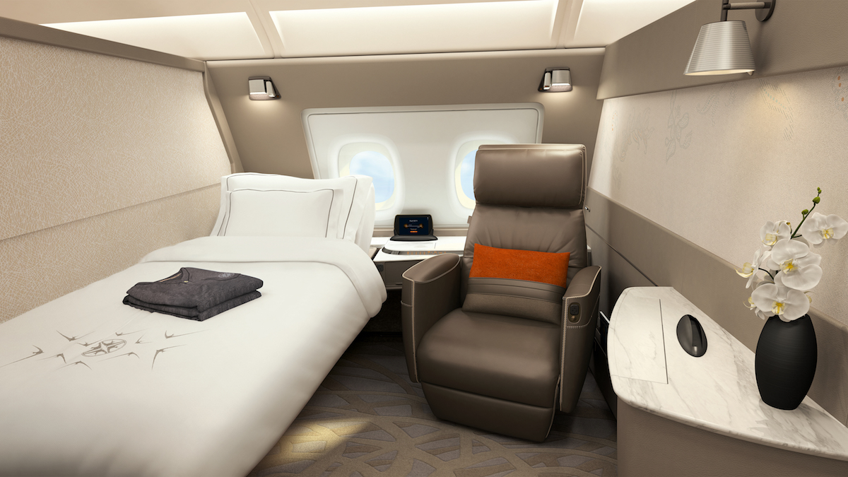 Singapore Airlines new A380 Suites class