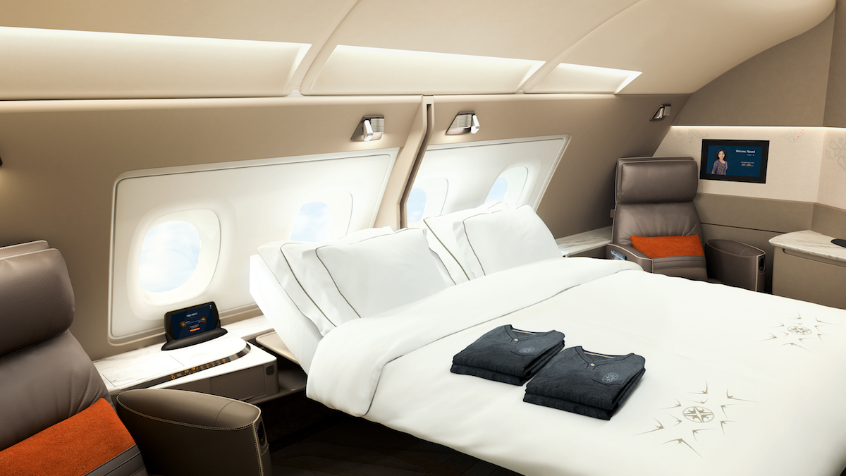 Singapore Airlines new A380 Suites class