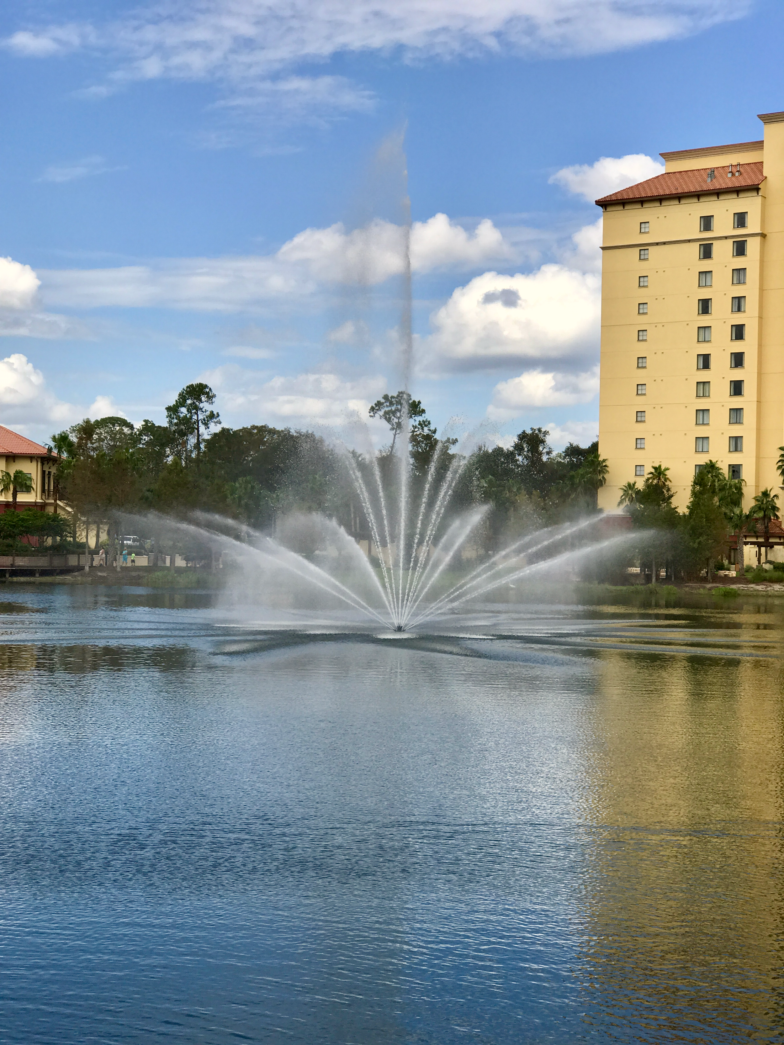 Lake fountain