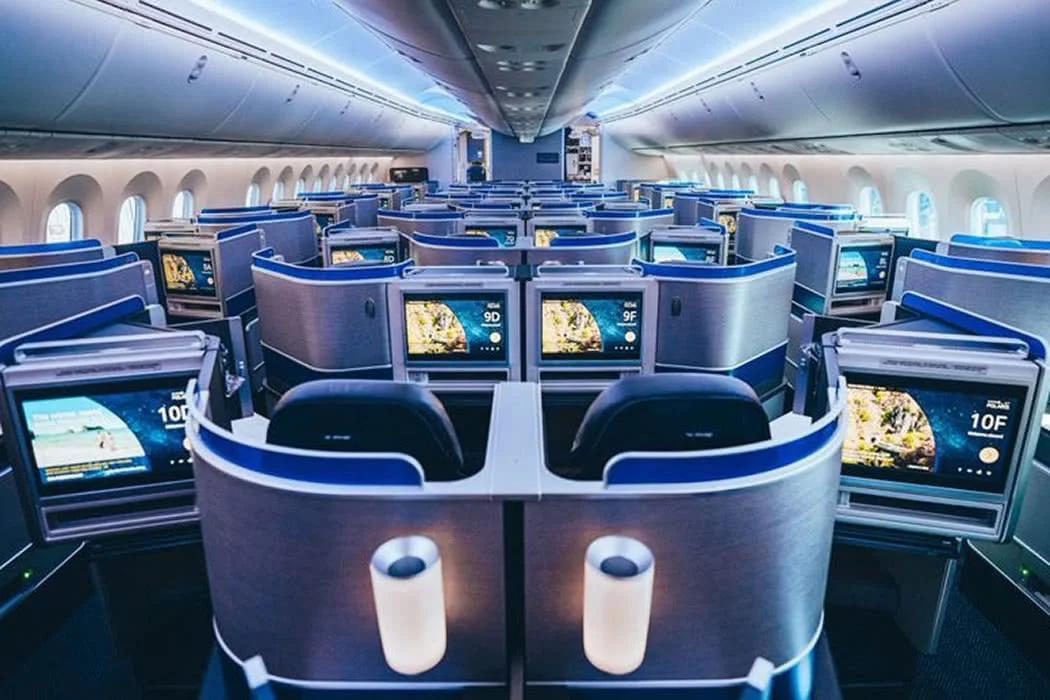 I can’t wait to fly in Polaris business class on a United 787-10 Dreamliner! (click to enlarge)