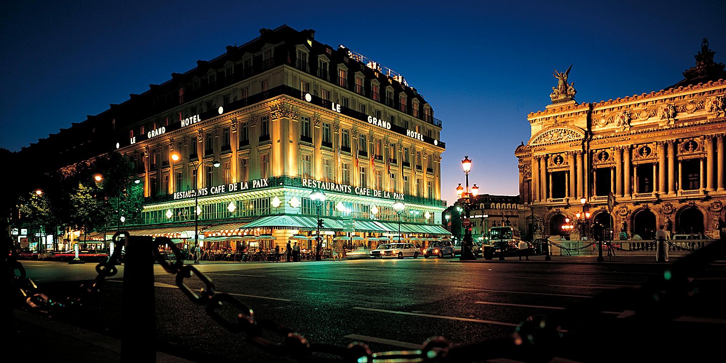 The five-star Intercontinental Paris - Le Grand is located adjacent to the Opera Garnier (Photo: IHG Hotels) (click to enlarge)
