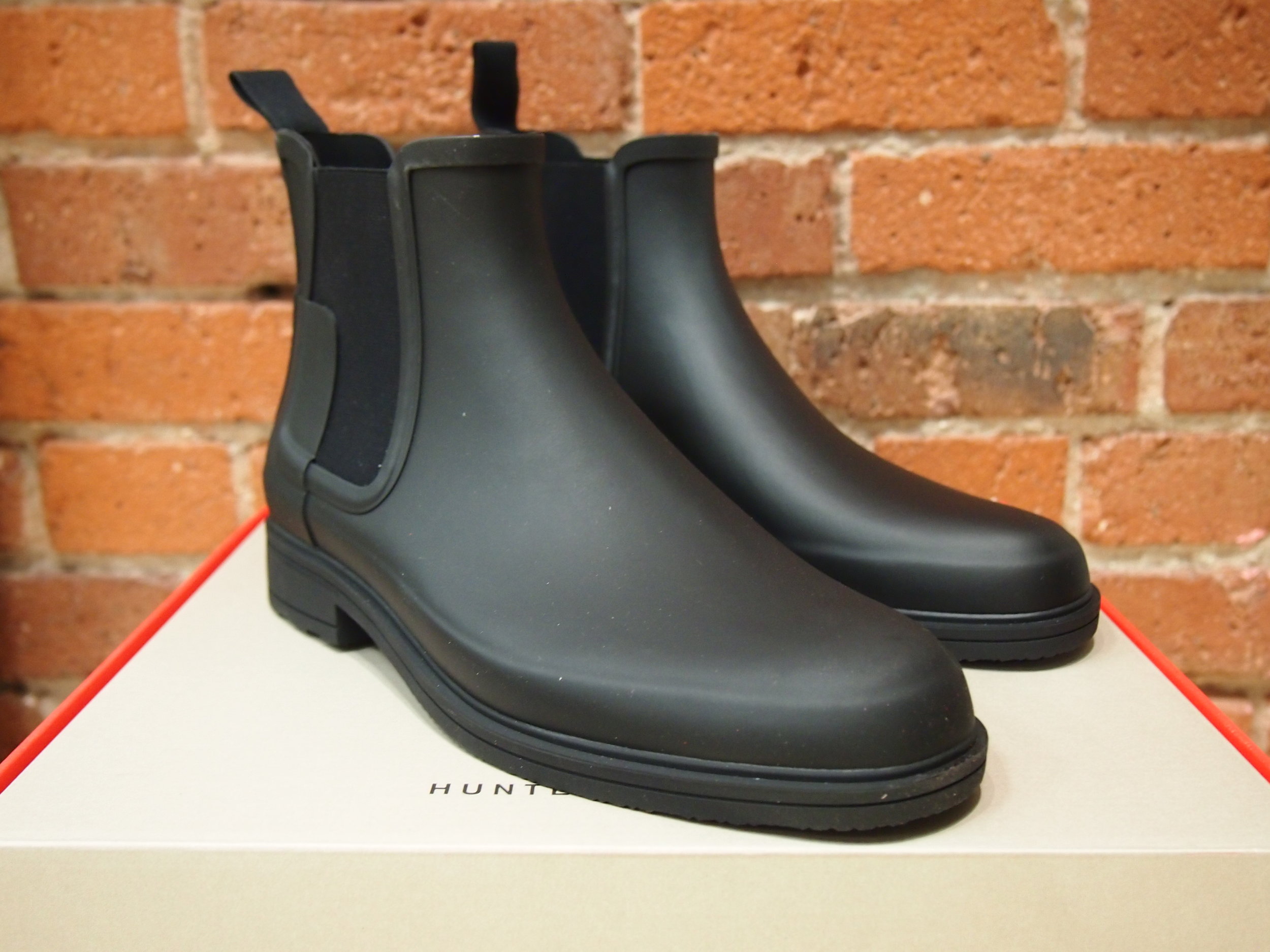 hunter chelsea refined boots