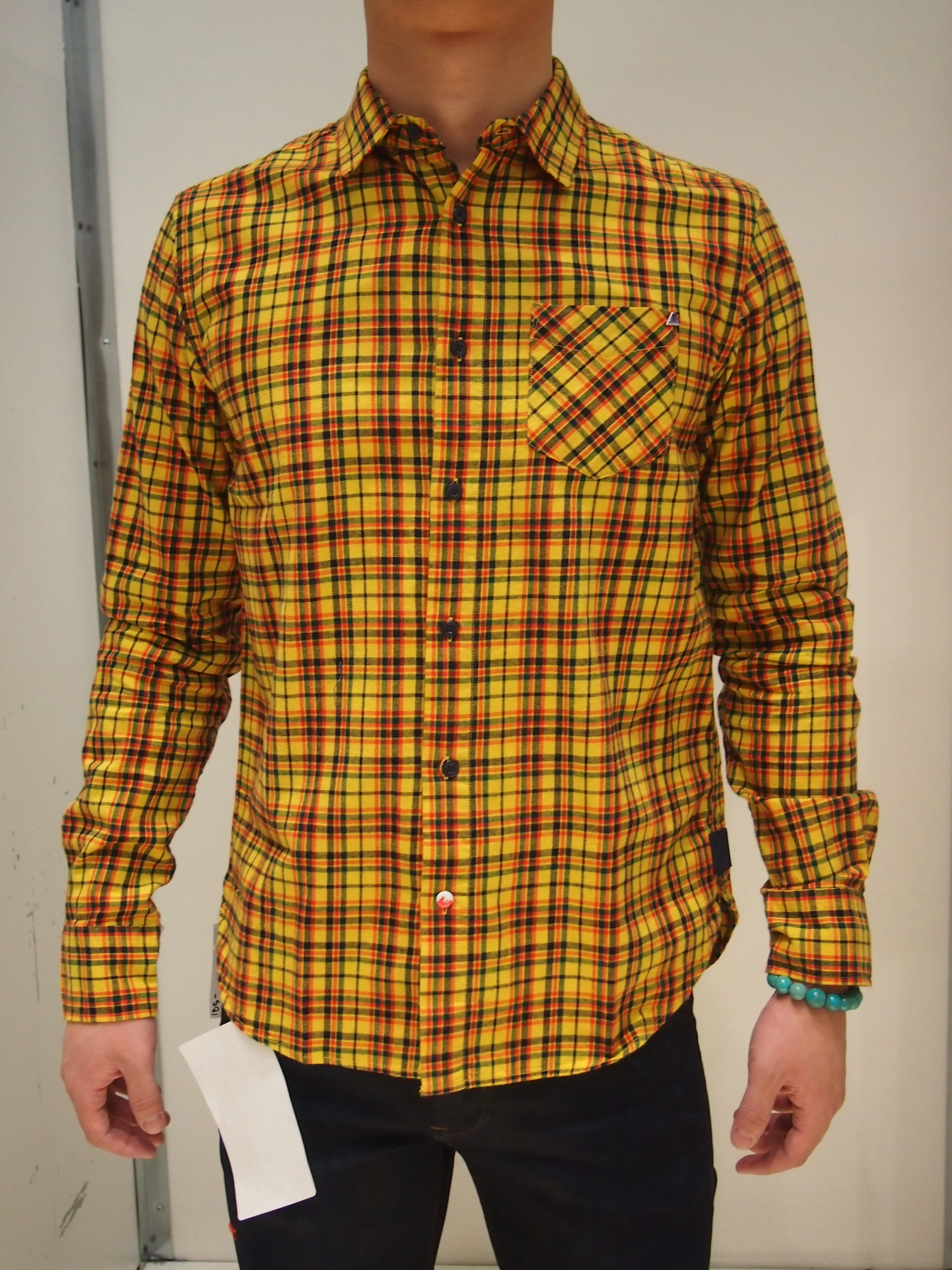 Scotch &amp; Soda Multi Coloured Checked Flannel Shirt