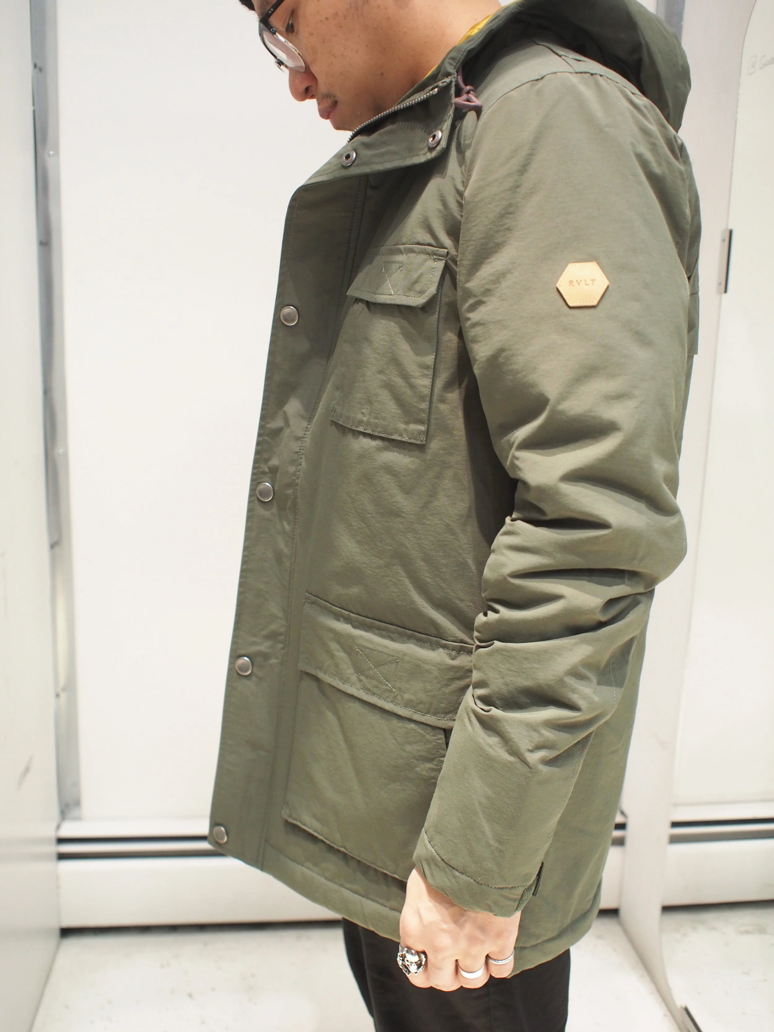 RVLT Fjellan Utilitarian hooded parka 