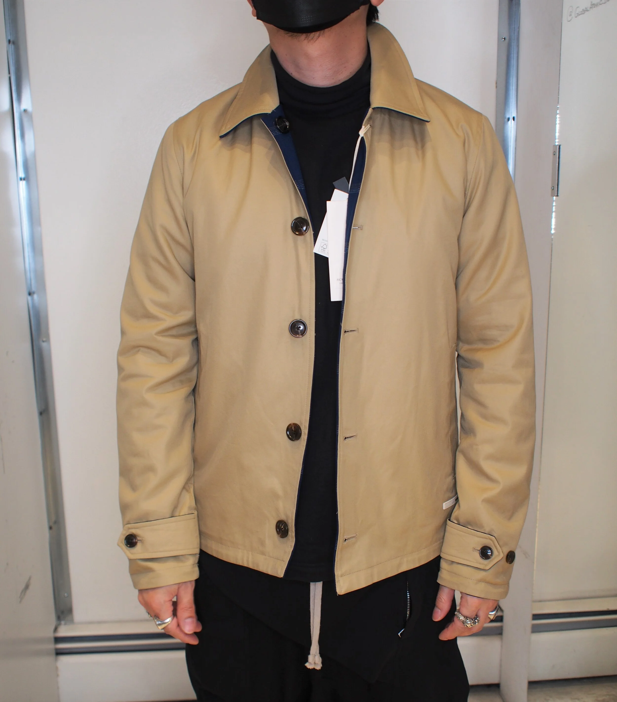 cotton coaches jacket