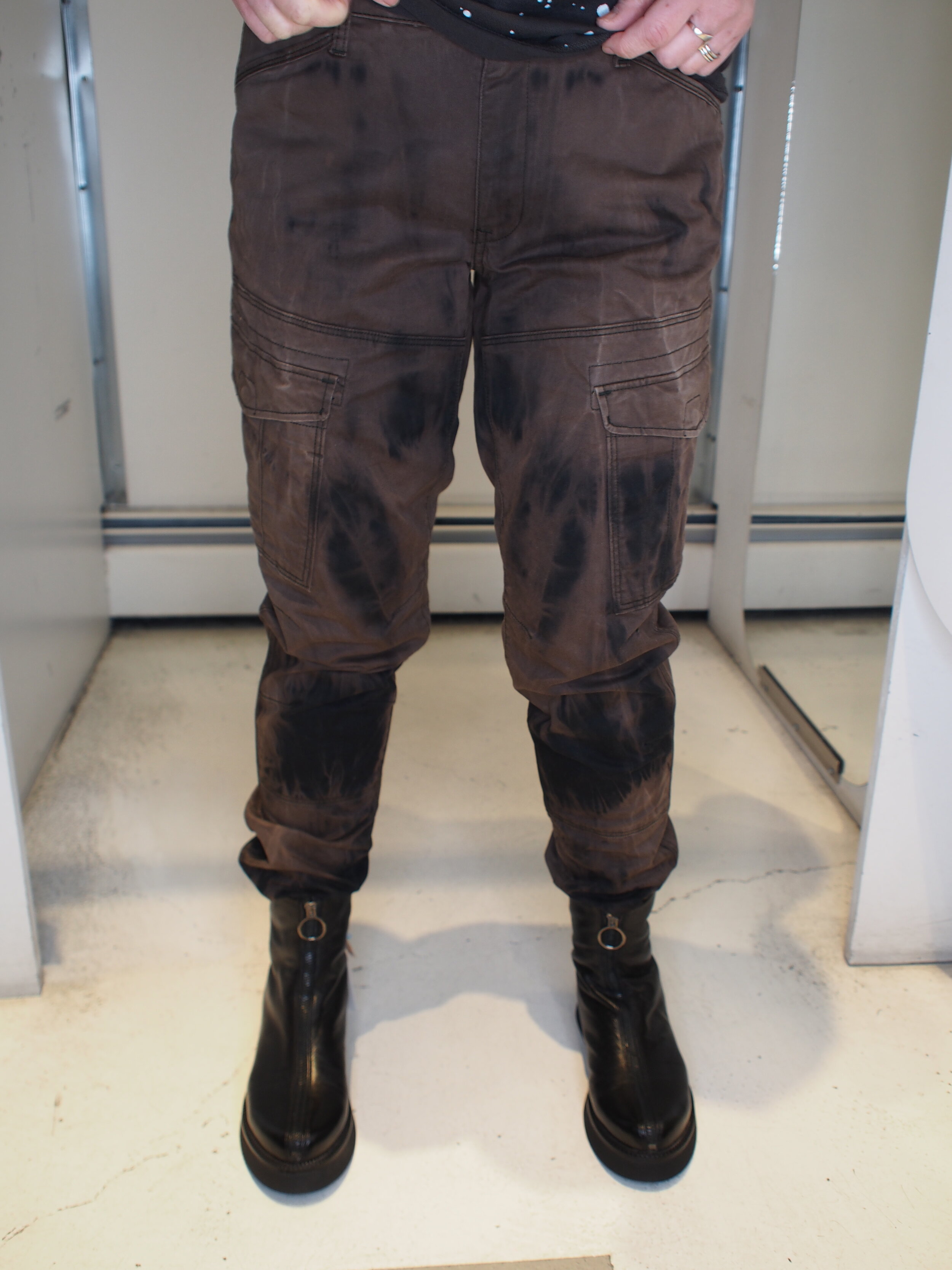 G-Star Raw WMN Limited Edition Rovic Cargo Skinny Pants - Dyed Rust