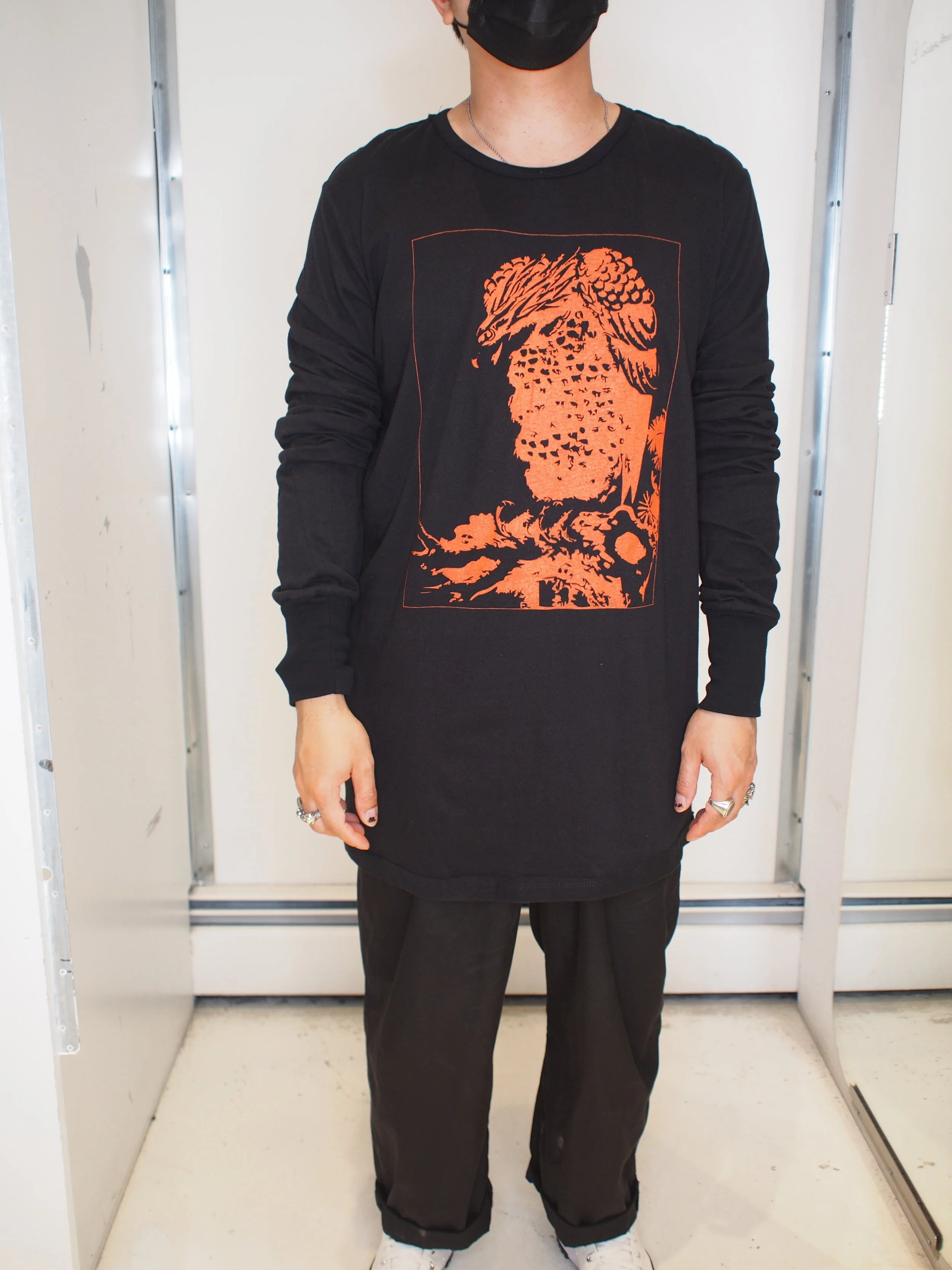 Le Fonce Elongated L/S Tube Shirt - The Hawk