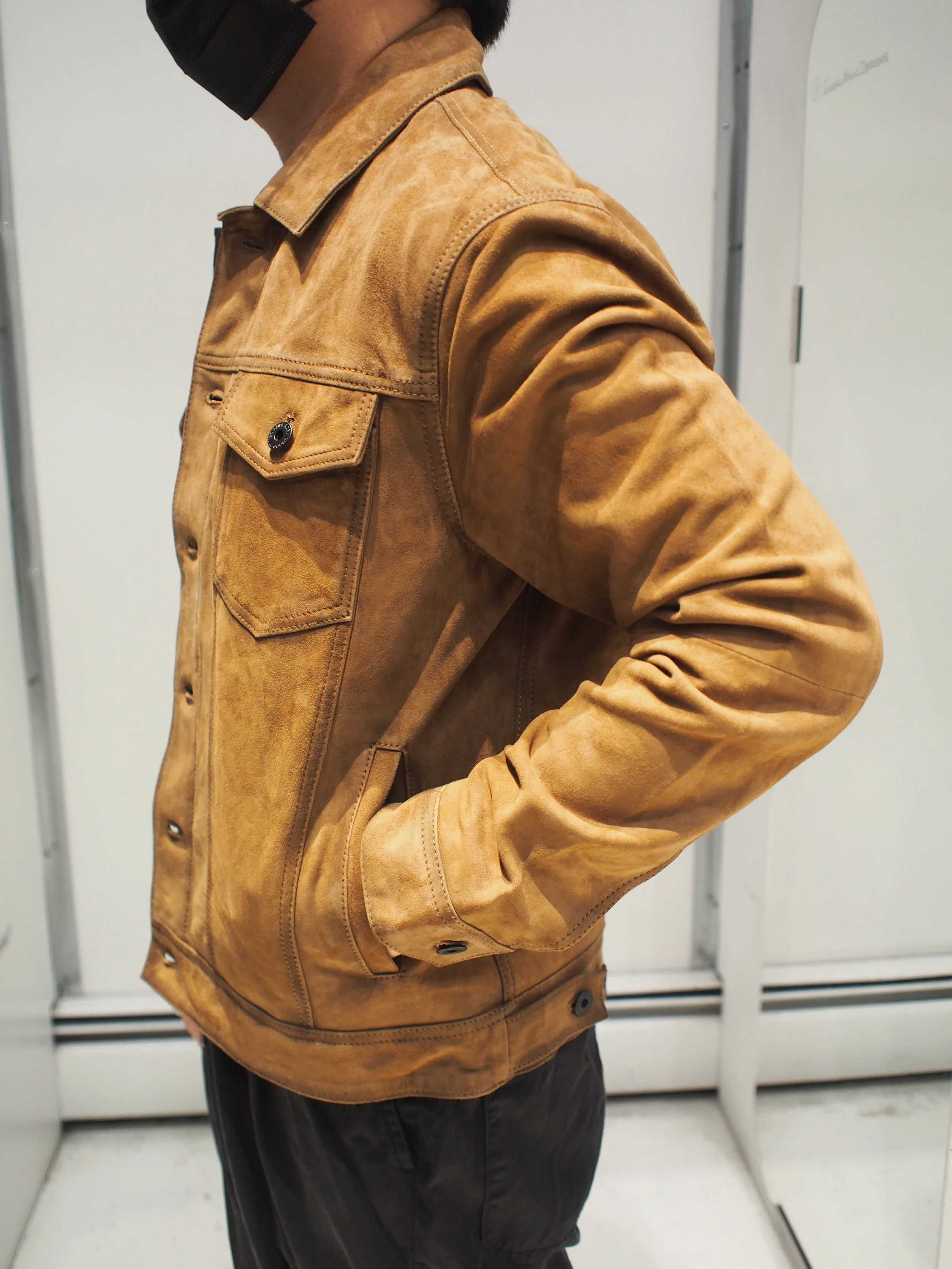 SUPERDRY Suede Highwayman Trucker 