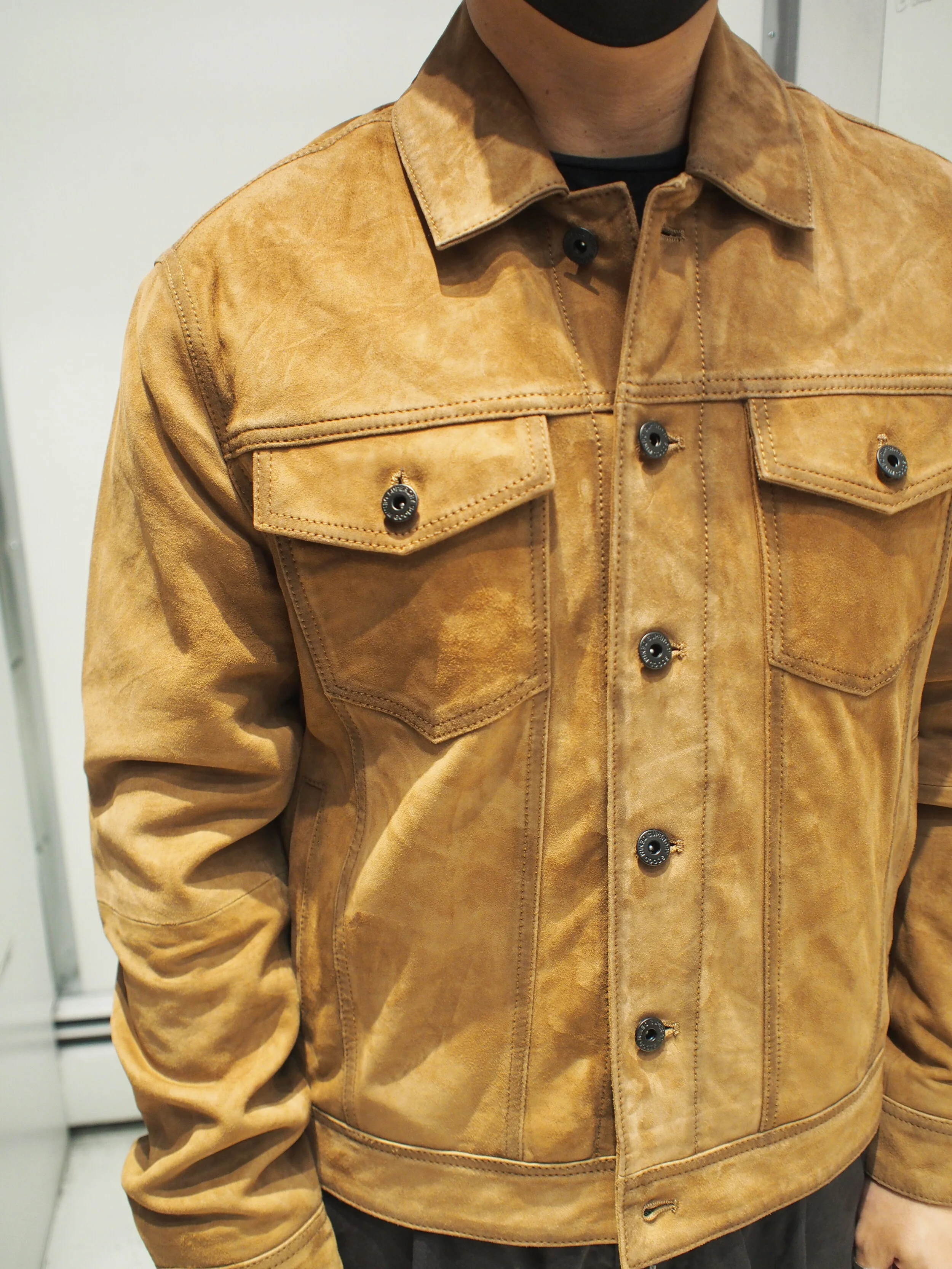 SUPERDRY Suede Highwayman Trucker 