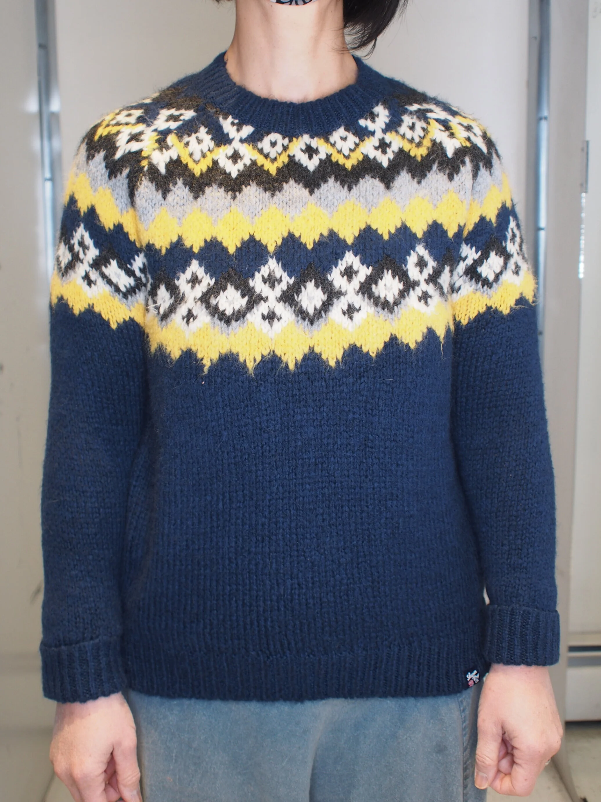 SUPERDRY Savannah Yoke Jacquard Knit 