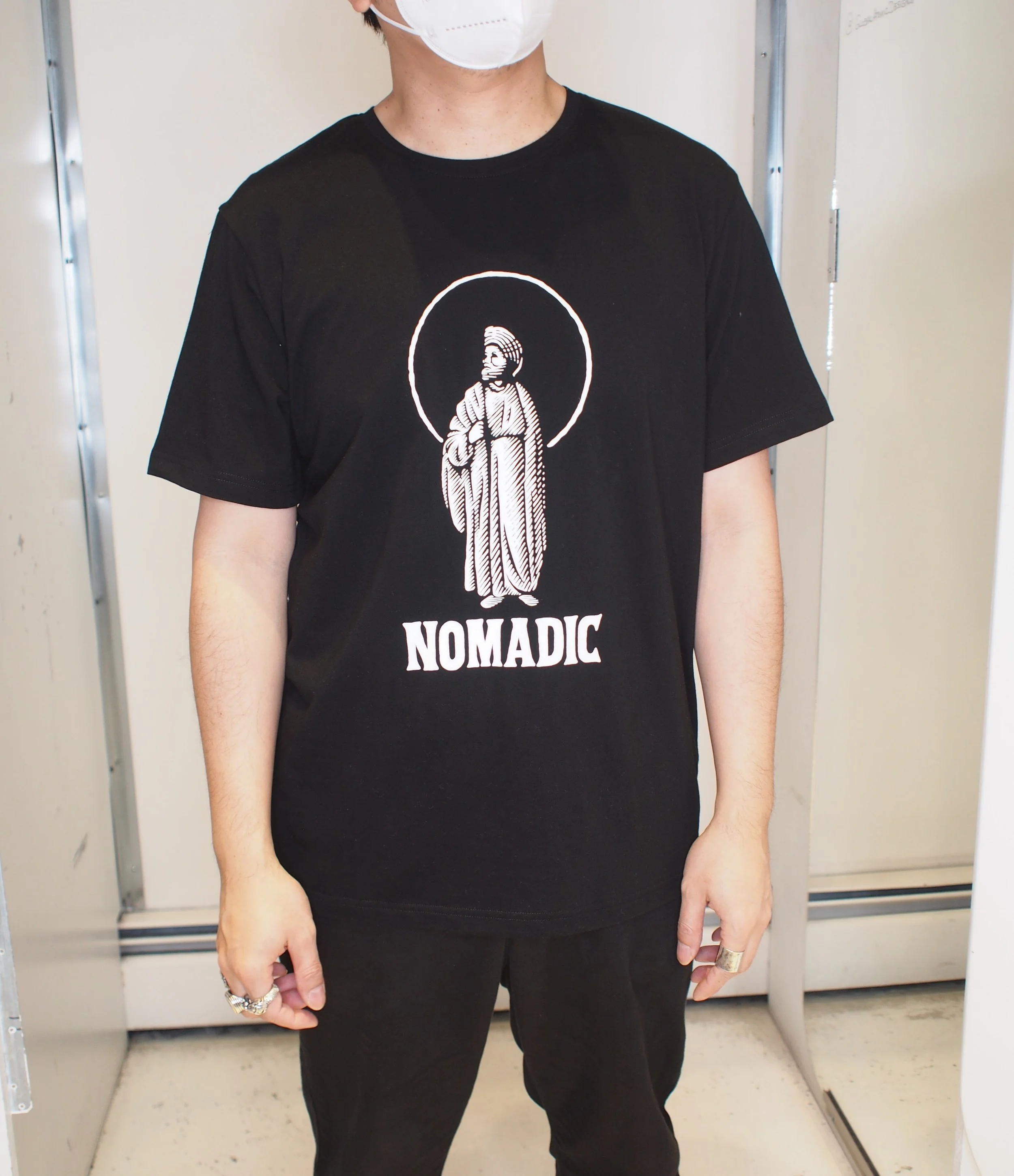 Tee Library Nomadic Regular Fit  Supima Cotton T-shirt - Black
