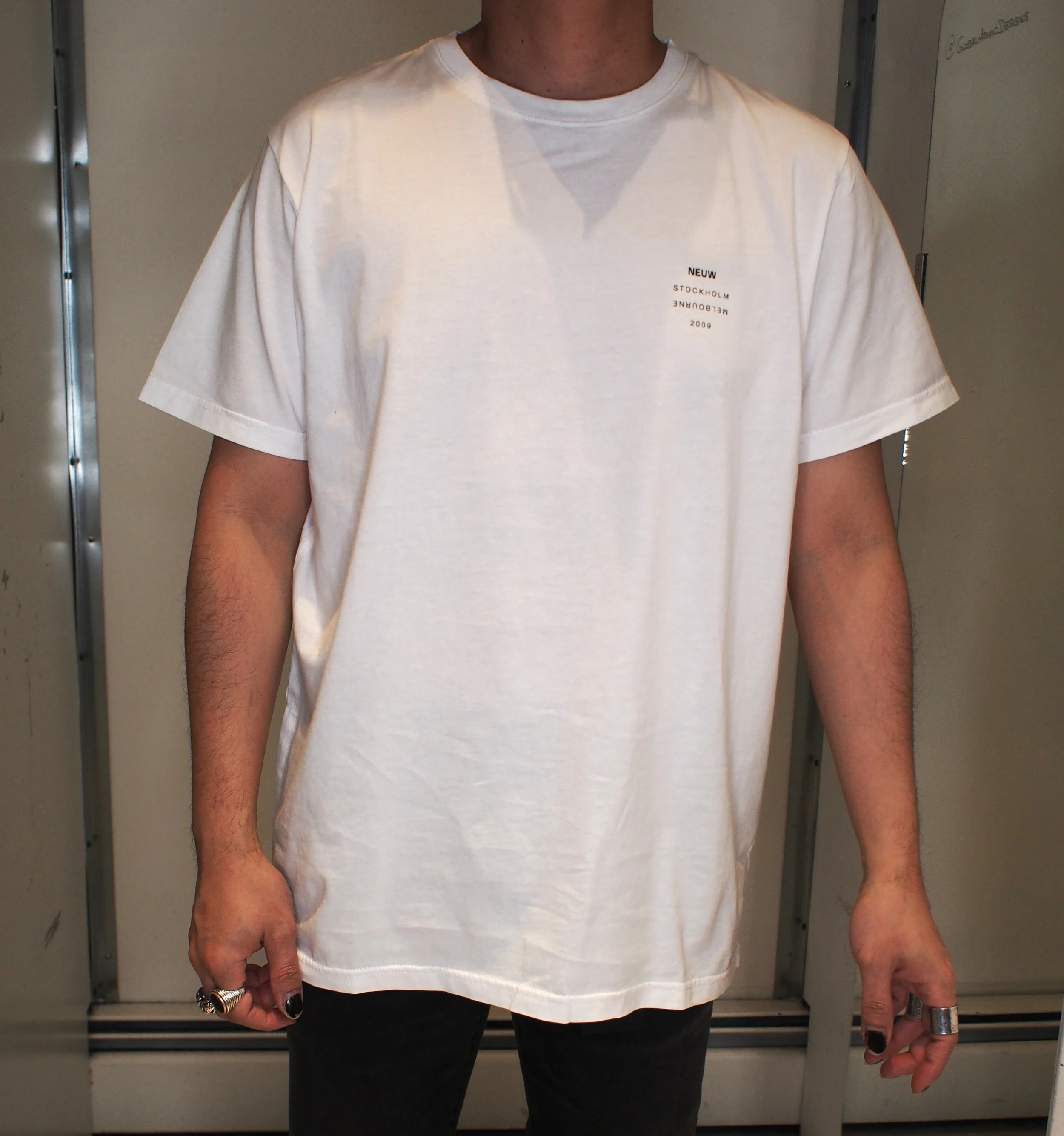 NEUW Denim Organic Band Tee - White 