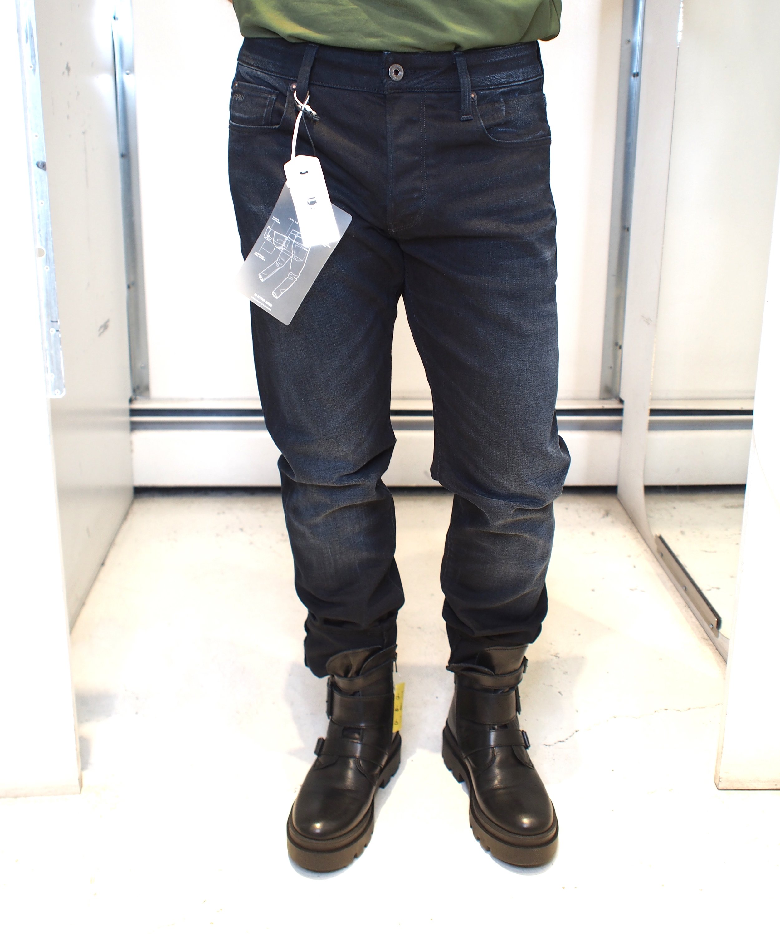 Automation Adjustment Rainy G-Star Raw 3301 Slim 5 pocket Jeans - Dark Blue Siro Stretch Denim — global  atomic designs inc