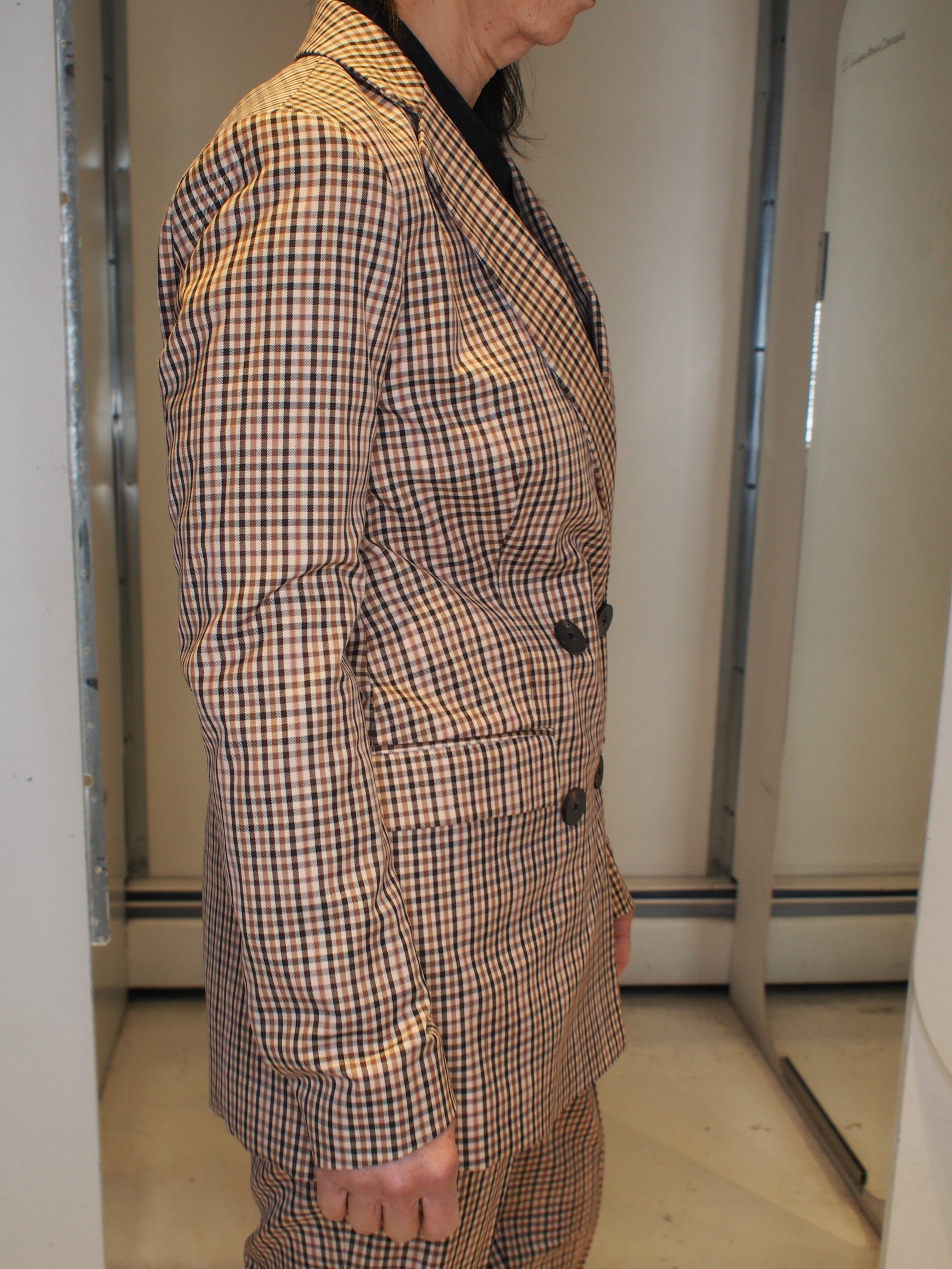 Maison Scotch Soda double breasted tailored blazer in yarn dyed check —  GLOBAL ATOMIC DESIGNS