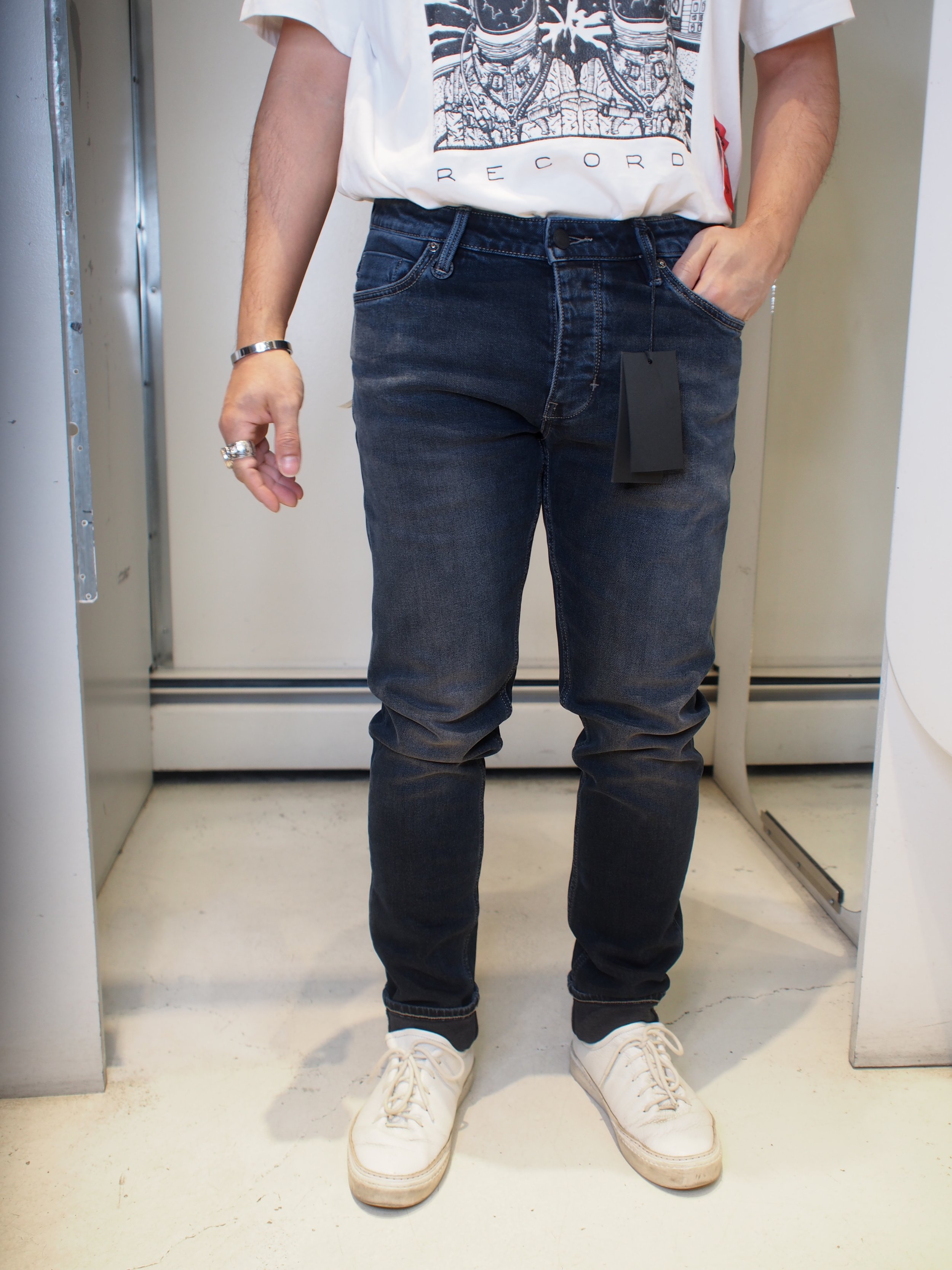 NEUW Denim the Lou Slim Jeans - Vain Organic Dk Blue — designs inc