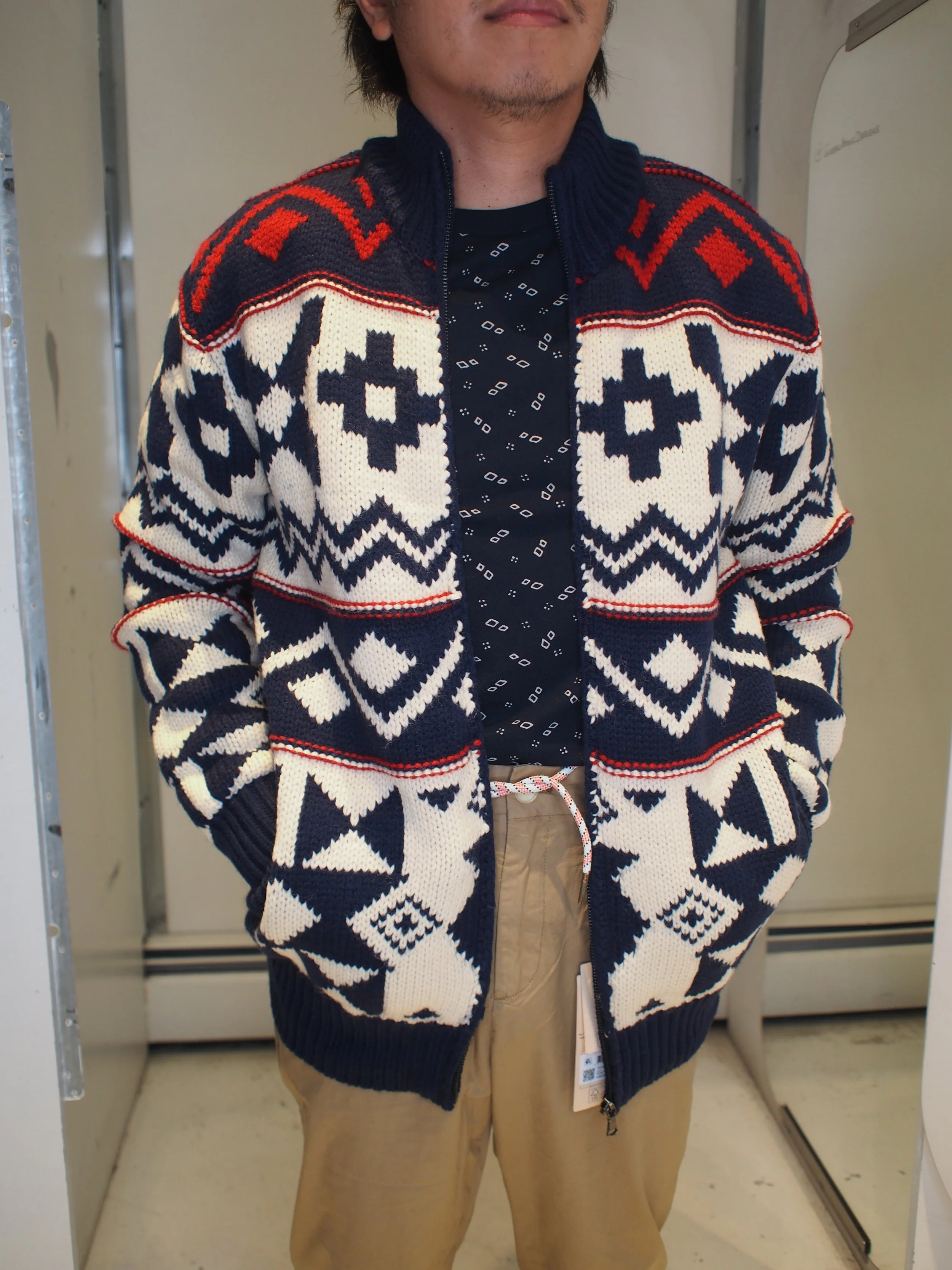 Scotch \u0026 Soda chunky wool patterned 