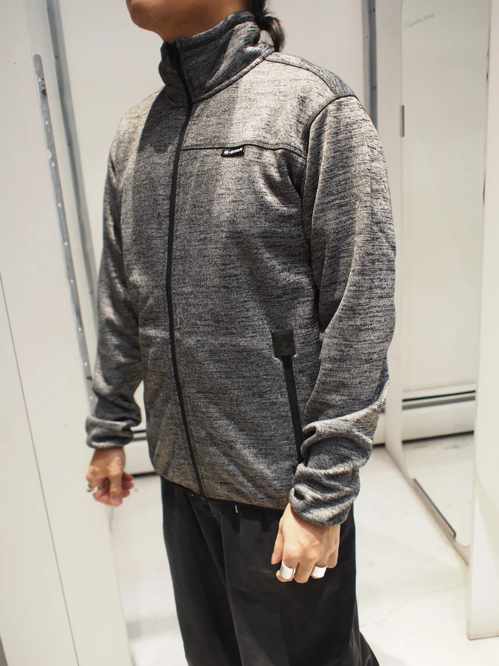 G-Star Raw Archive Vest zip through hooded sweat jacket - Dark