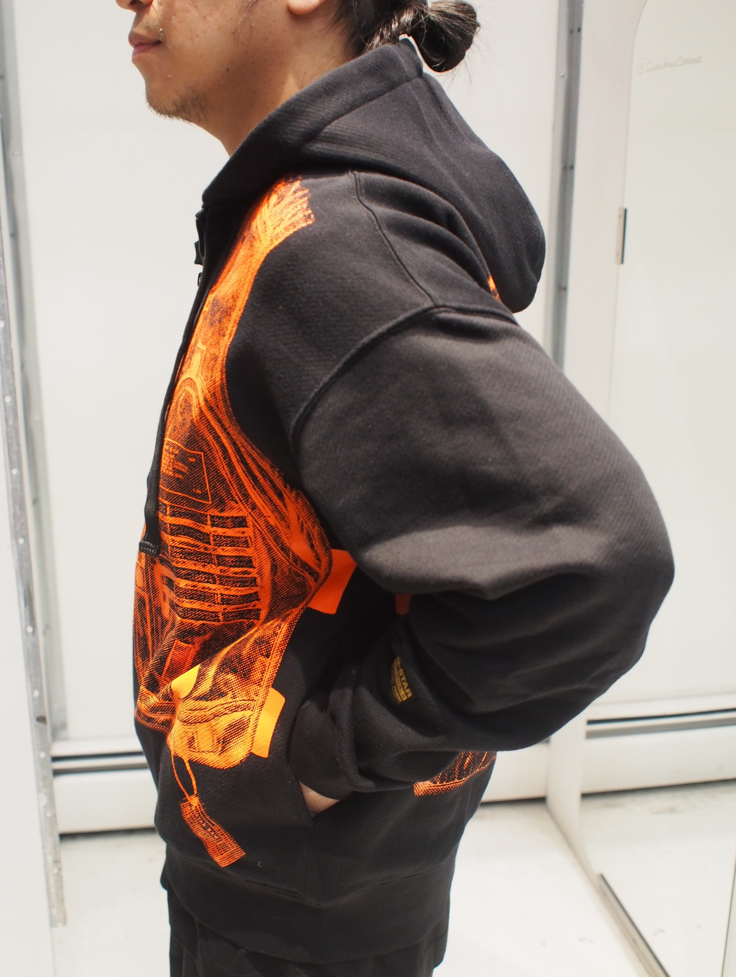 G-Star Raw Archive Vest zip through hooded sweat jacket - Dark