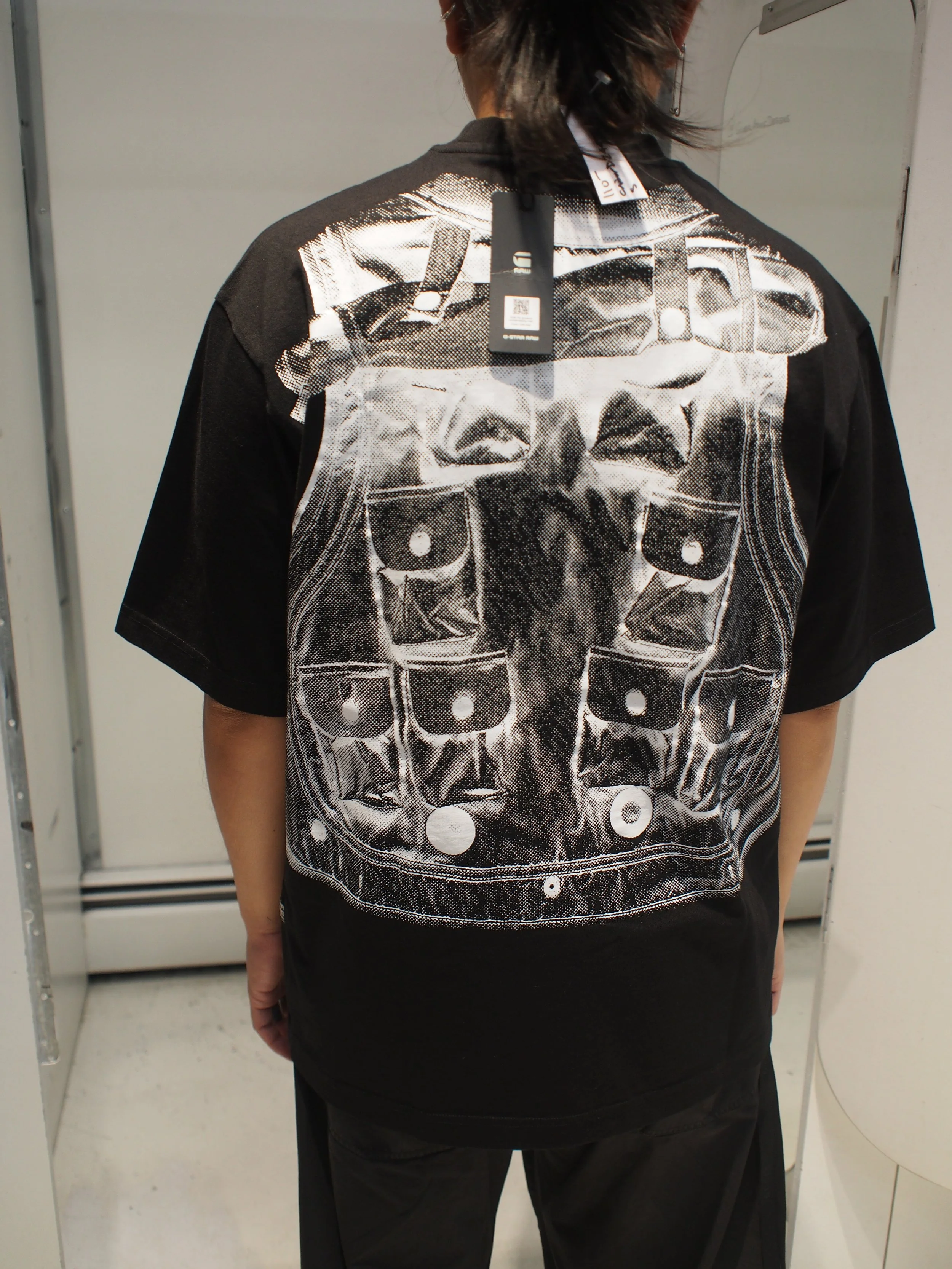 G-Star Raw Archive Vest Boxy T-shirt - Dark Black — GLOBAL ATOMIC 