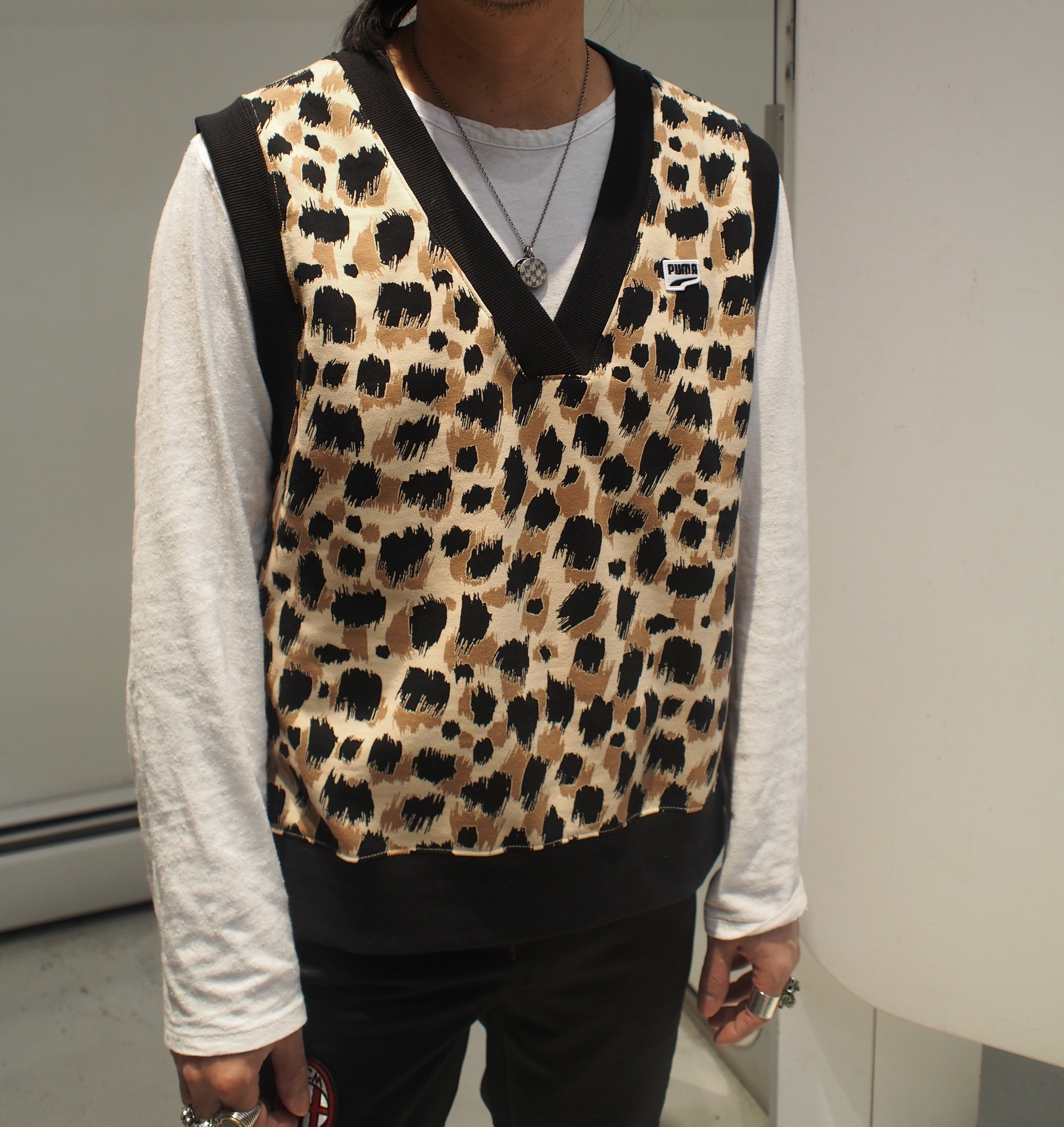 VESP×A.E.O.M board jacket leopard VESP×A.E.O.M board jacket