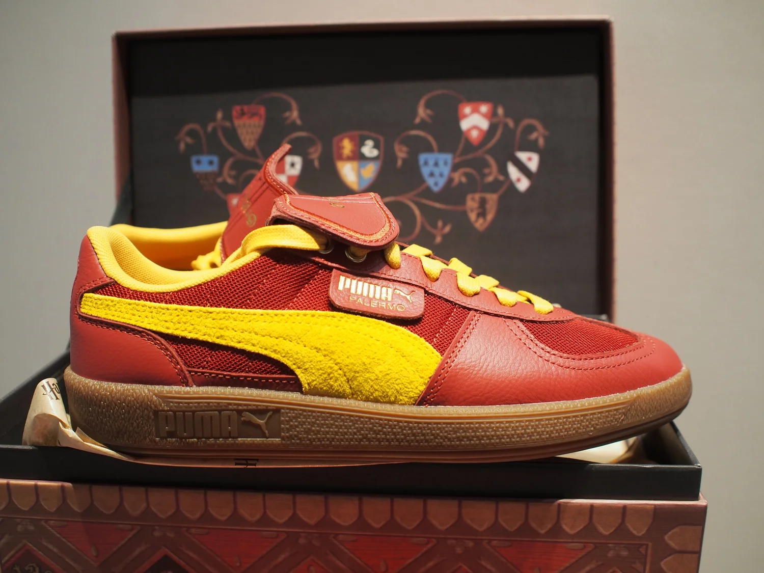 Puma Palermo Harry Potter グリフィンドール27.5cm プーマ パレルモ ハリー・ポッター PUMA PALERMO HARRY POTTER