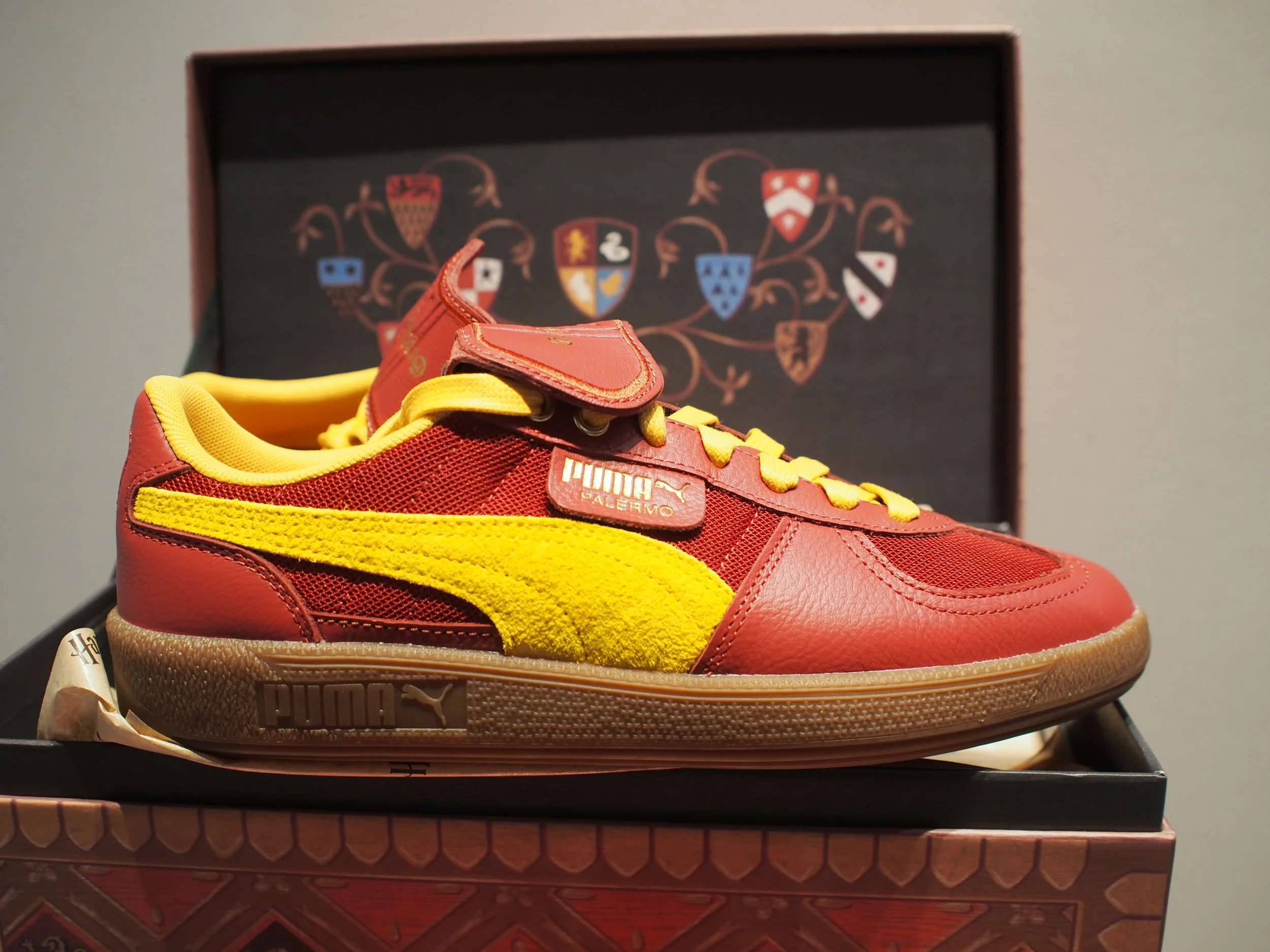 Puma Palermo Harry Potter グリフィンドール27.5cm PUMA公式】ユニセックス PUMA x ハリーポッター パレルモ スニーカー