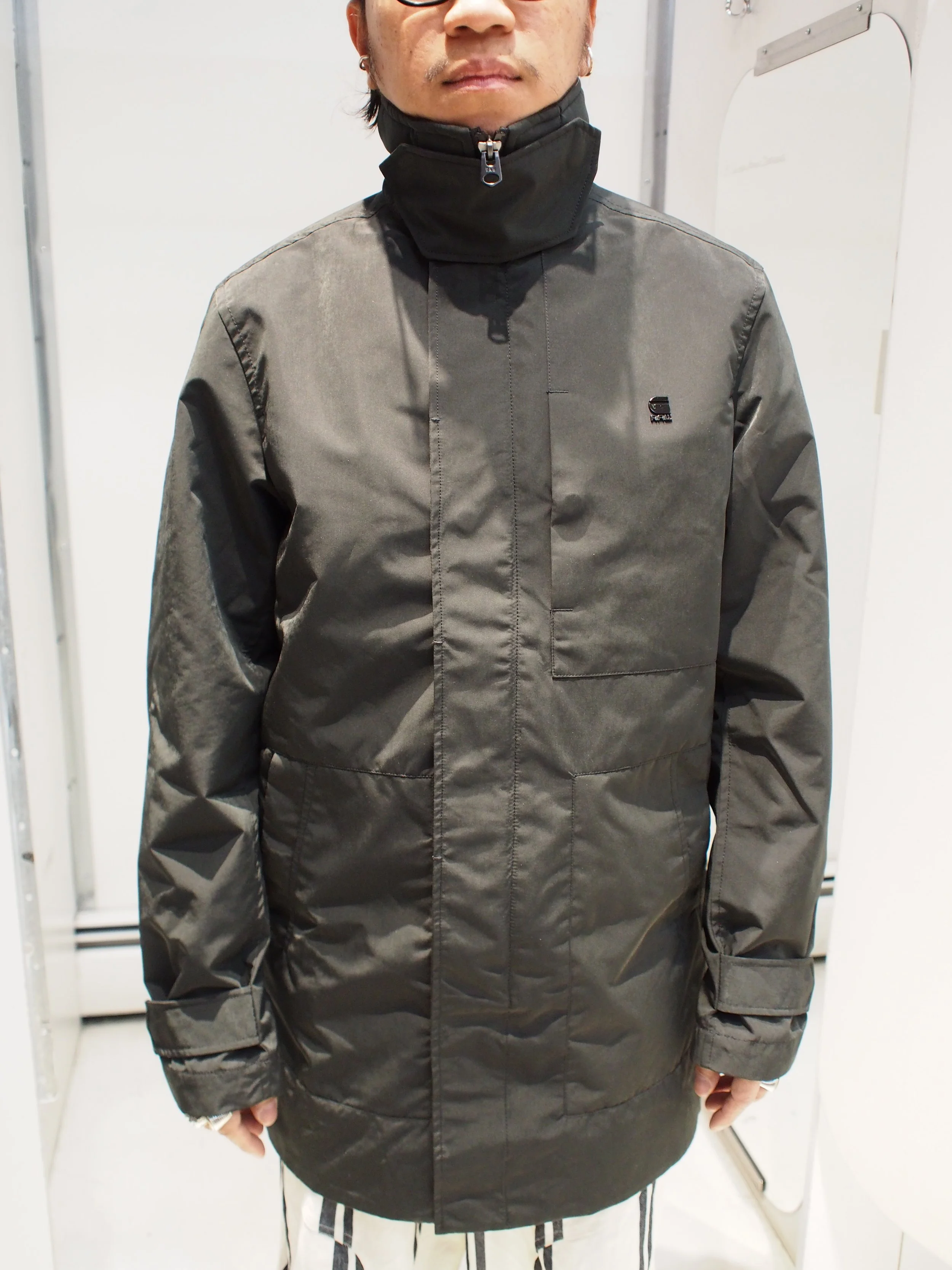 G-Star Raw New Garber Trench - Black/GS Grey