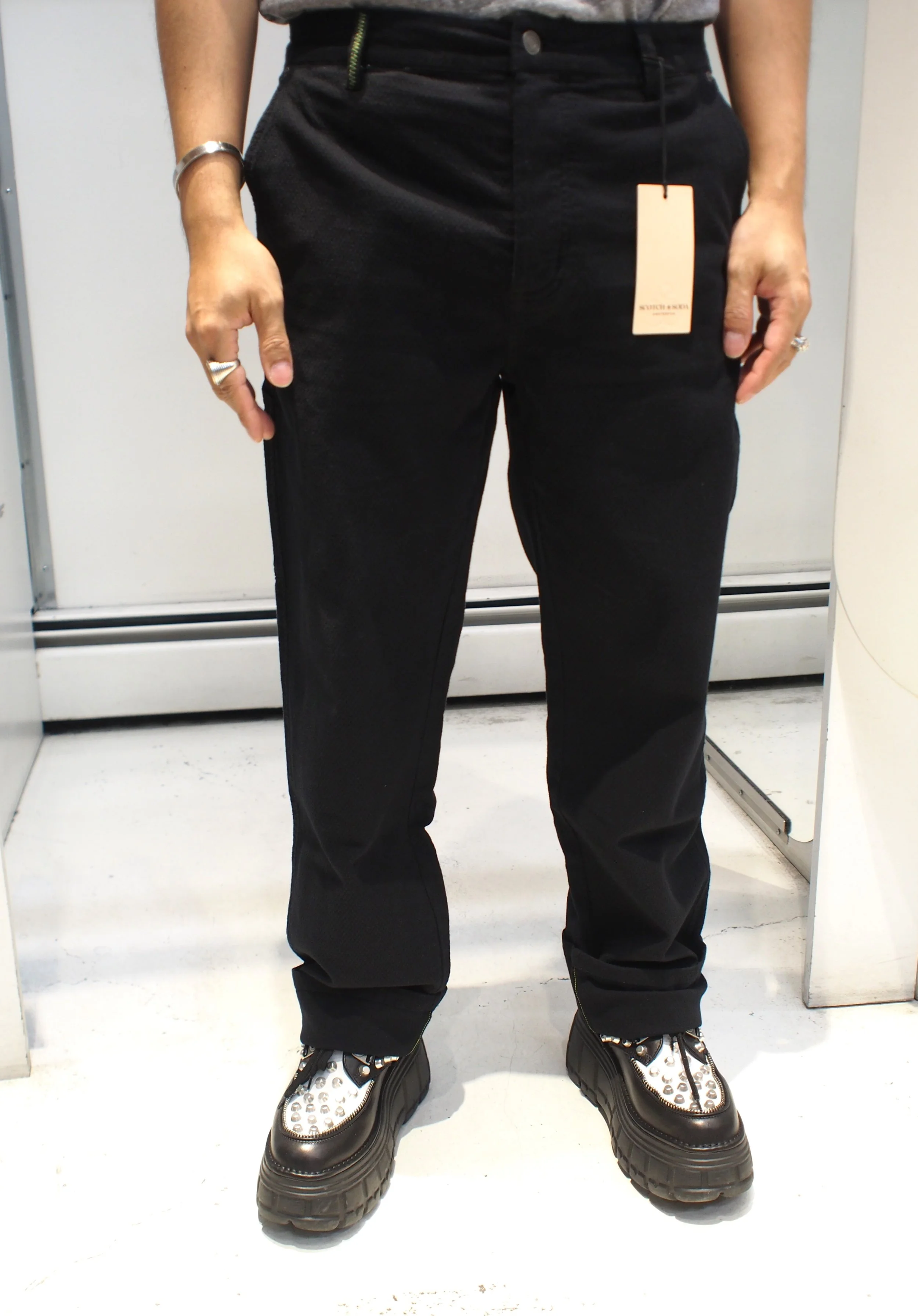 Scotch & Soda The Verve- Structured straight fit carpenter pants