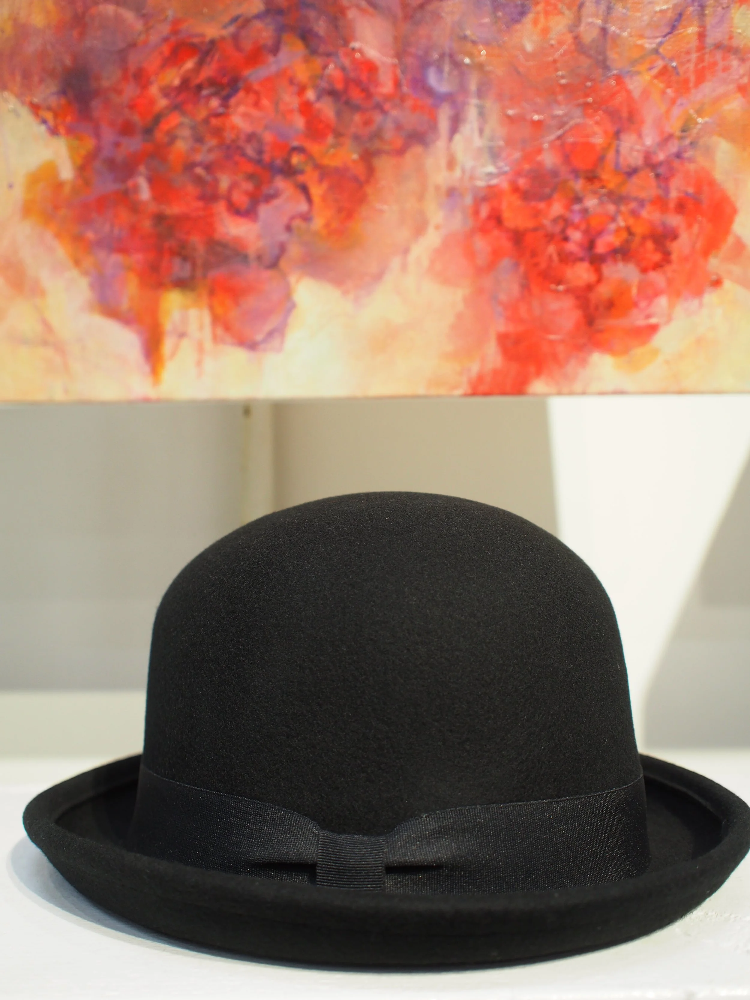 OZ wool felt bowler hat - Black