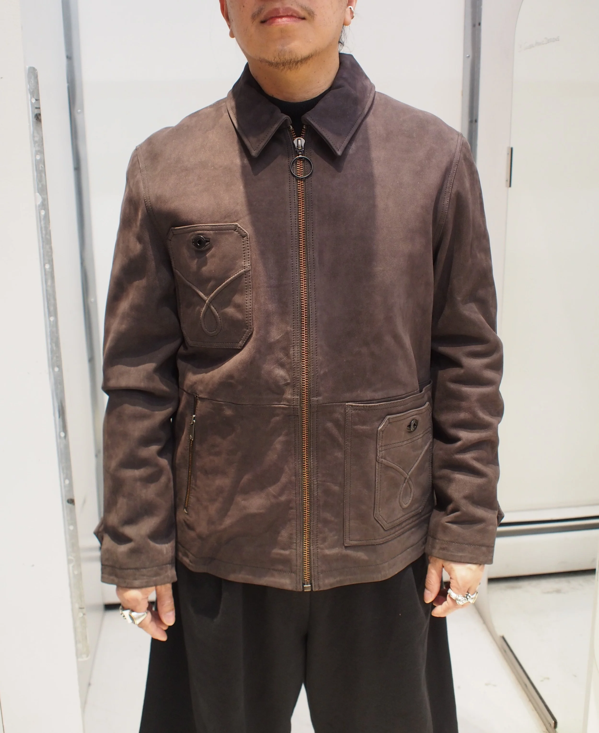 Scotch & Soda suede dispatch jacket - Hot Fudge