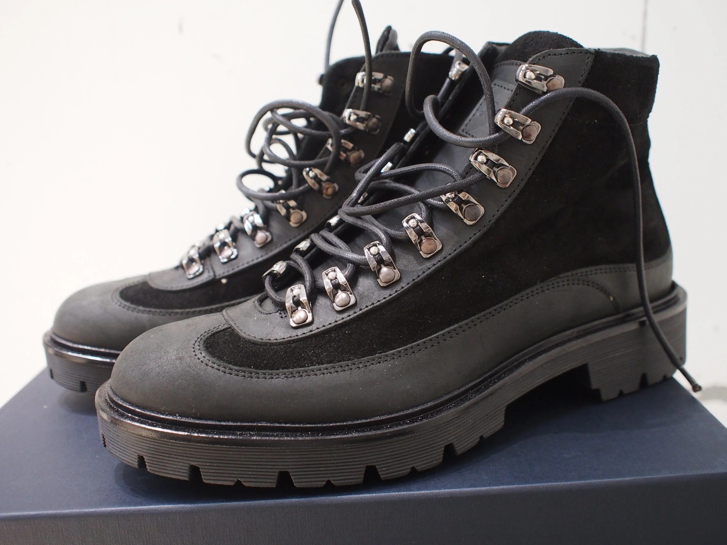 Good Man Brand Suede Leather Hiking Boots Moro Brown or Black