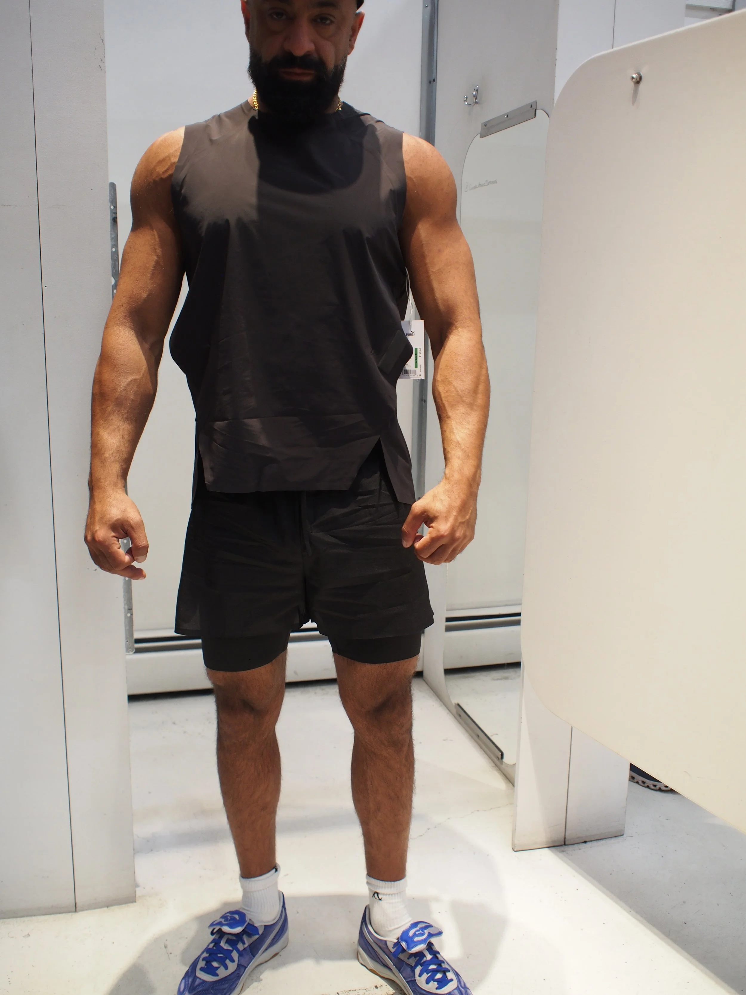 PUMA x Heliot Emil Technical shorts - Black — GLOBAL ATOMIC