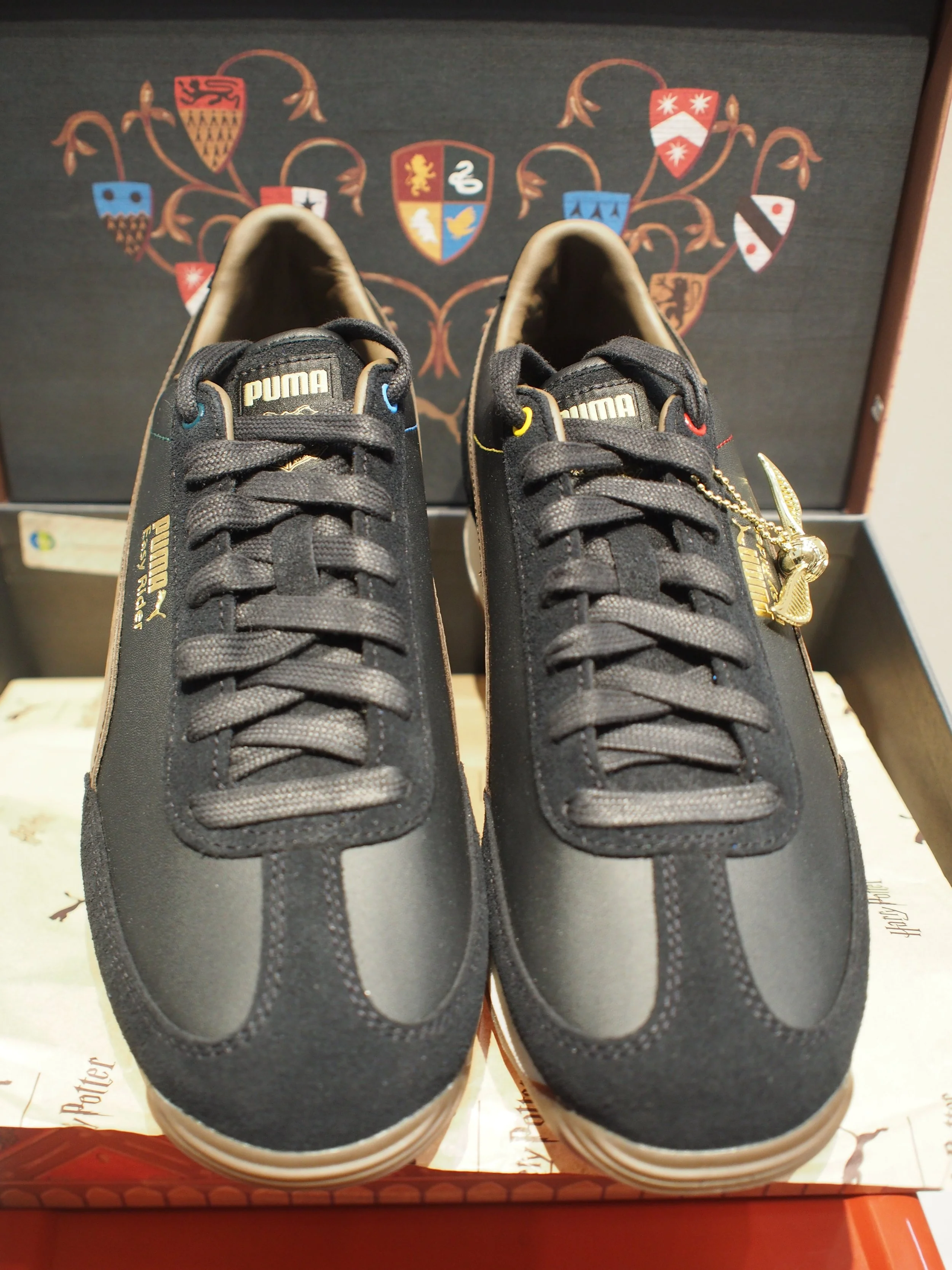 PUMA x Harry Potter Easy Rider Sneakers - Puma Black/Chocolate