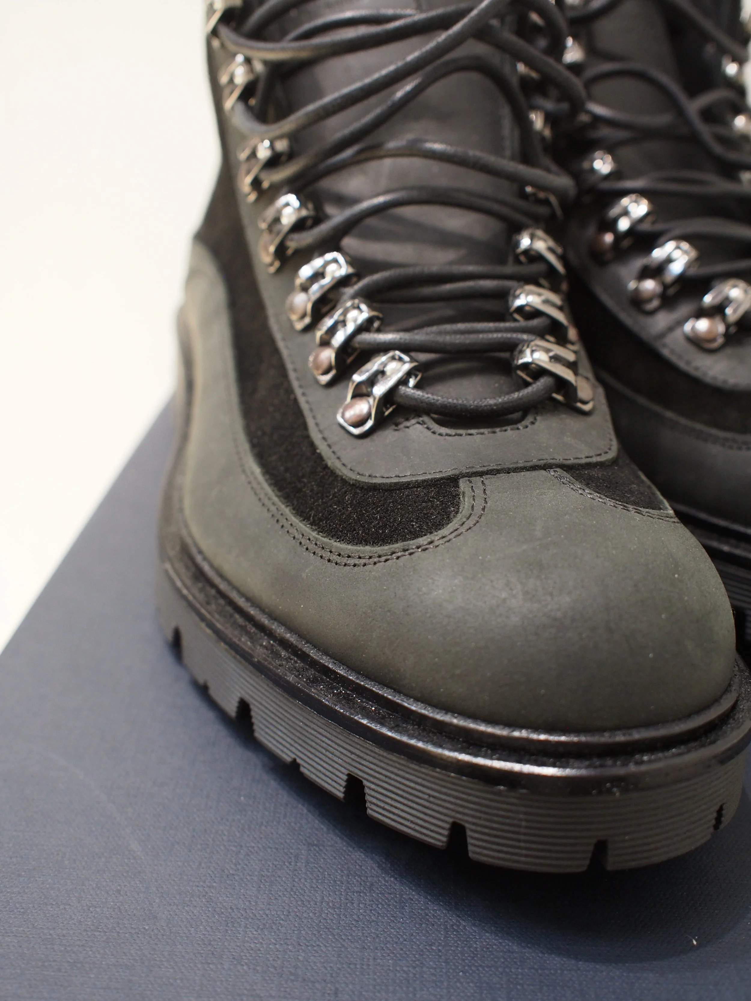 Good Man Brand Suede & Leather Hiking Boots - Moro Brown or  display picture 2
