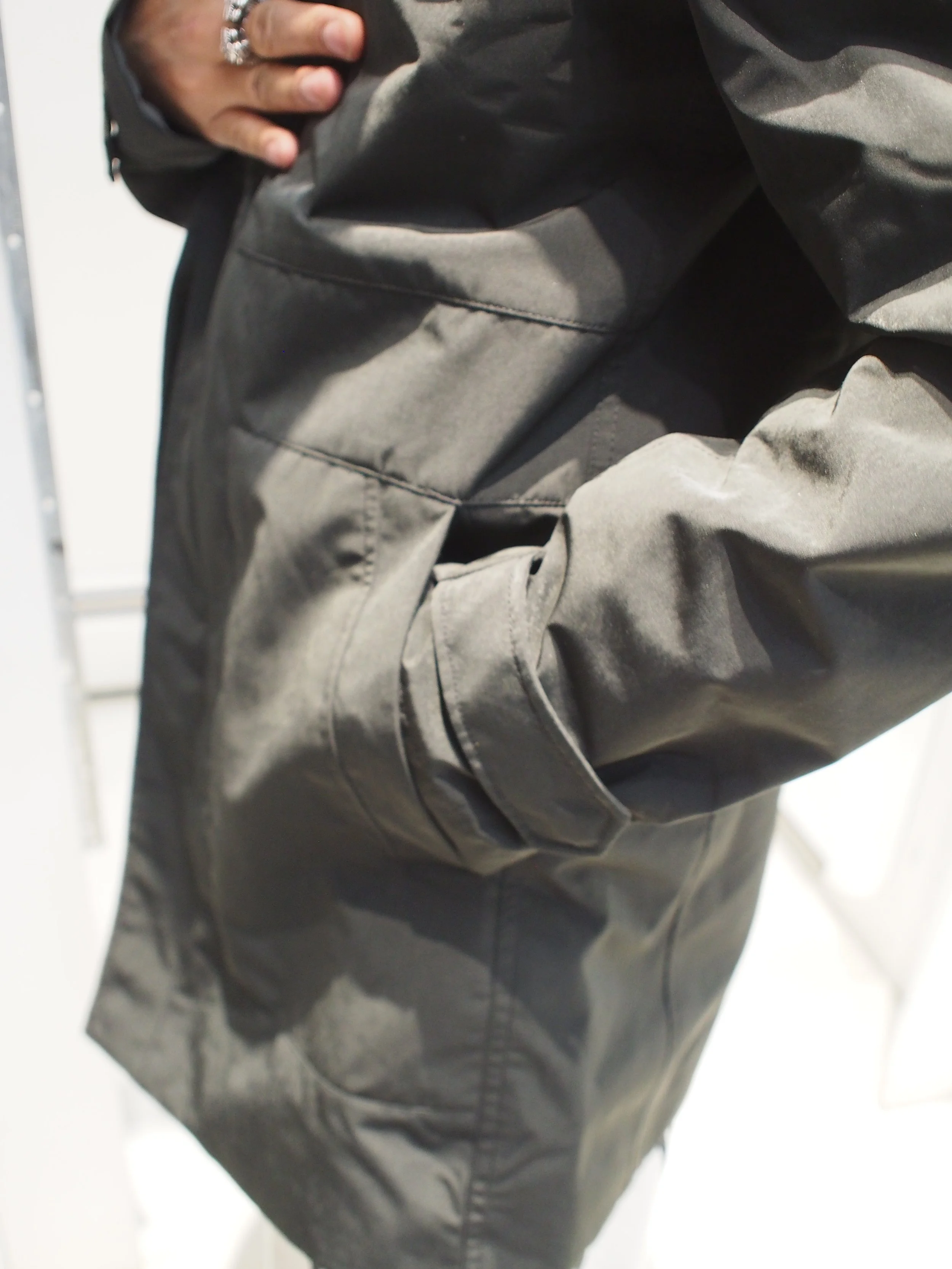 ジャケット・アウター G-STAR RAW GARBER SERVICE TRENCH G-Star Raw New Garber Trench - Black/GS Grey — GLOBAL ATOMIC