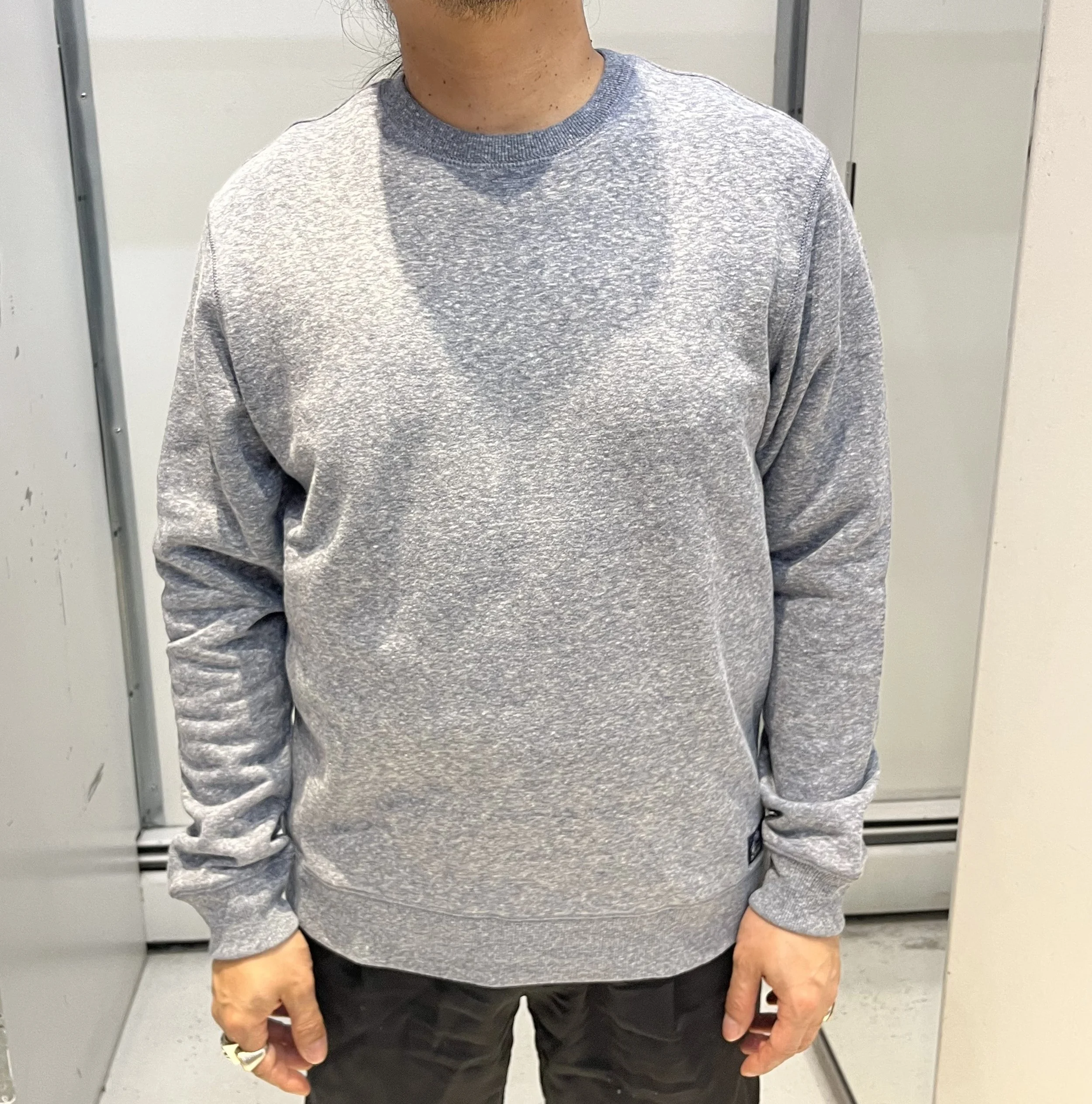 Scotch & Soda Melange crew sweatshirt - Sky Captain