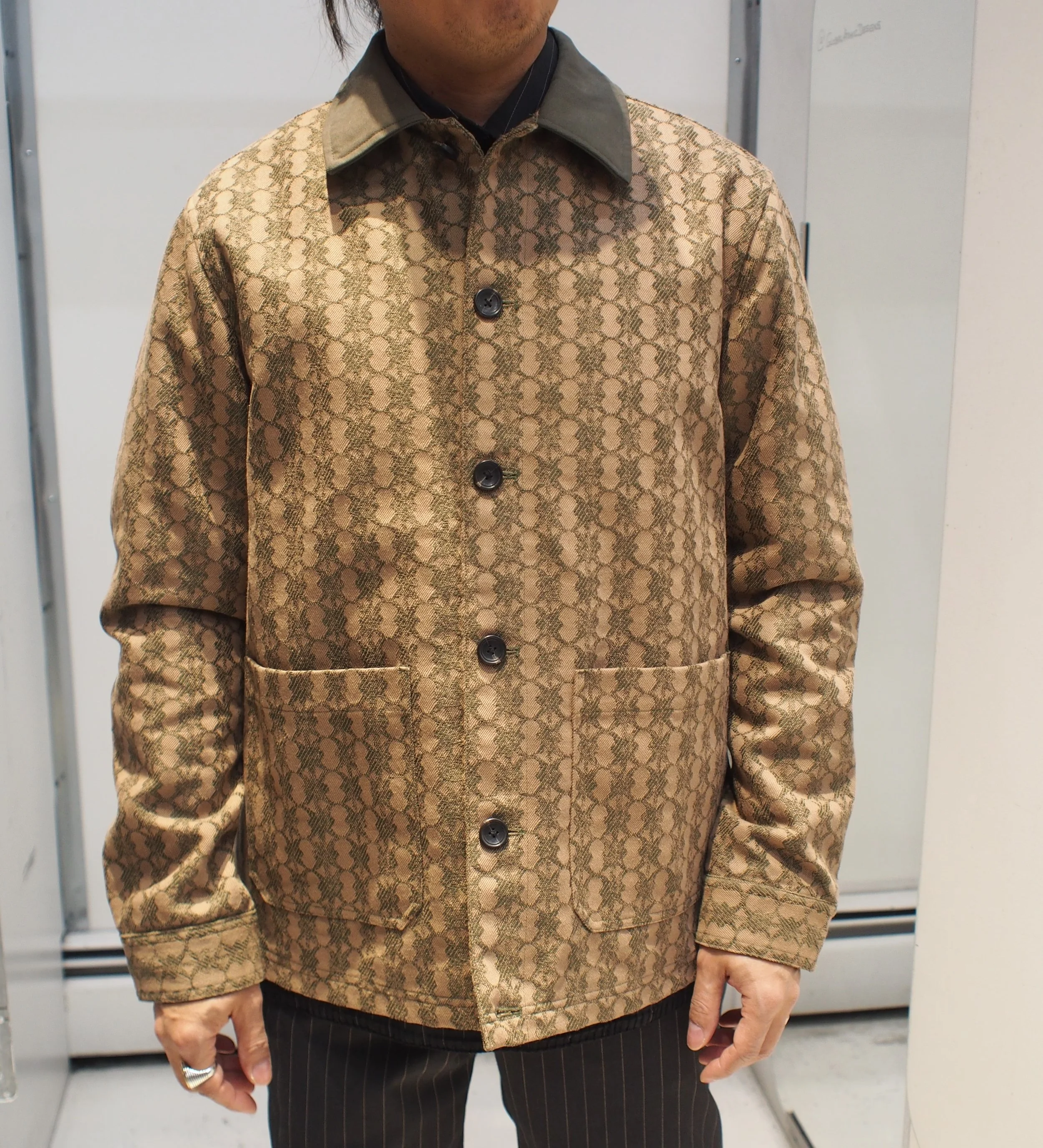 Scotch & Soda Jacquard Cotton Chore Jacket - Imagine Placed