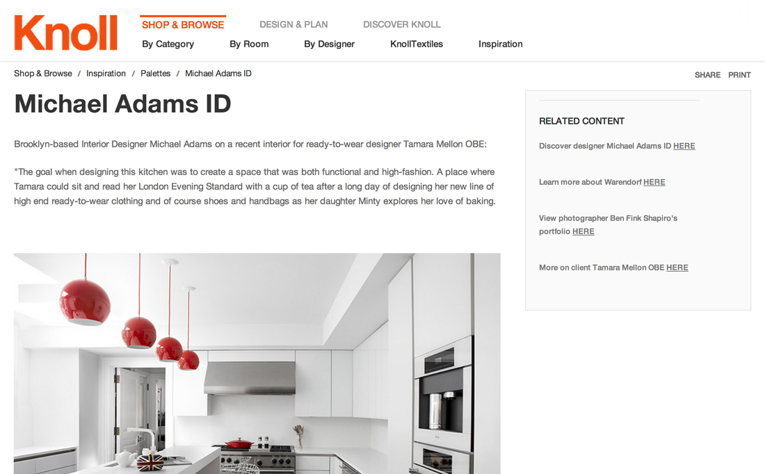 Knoll.com - March 2014