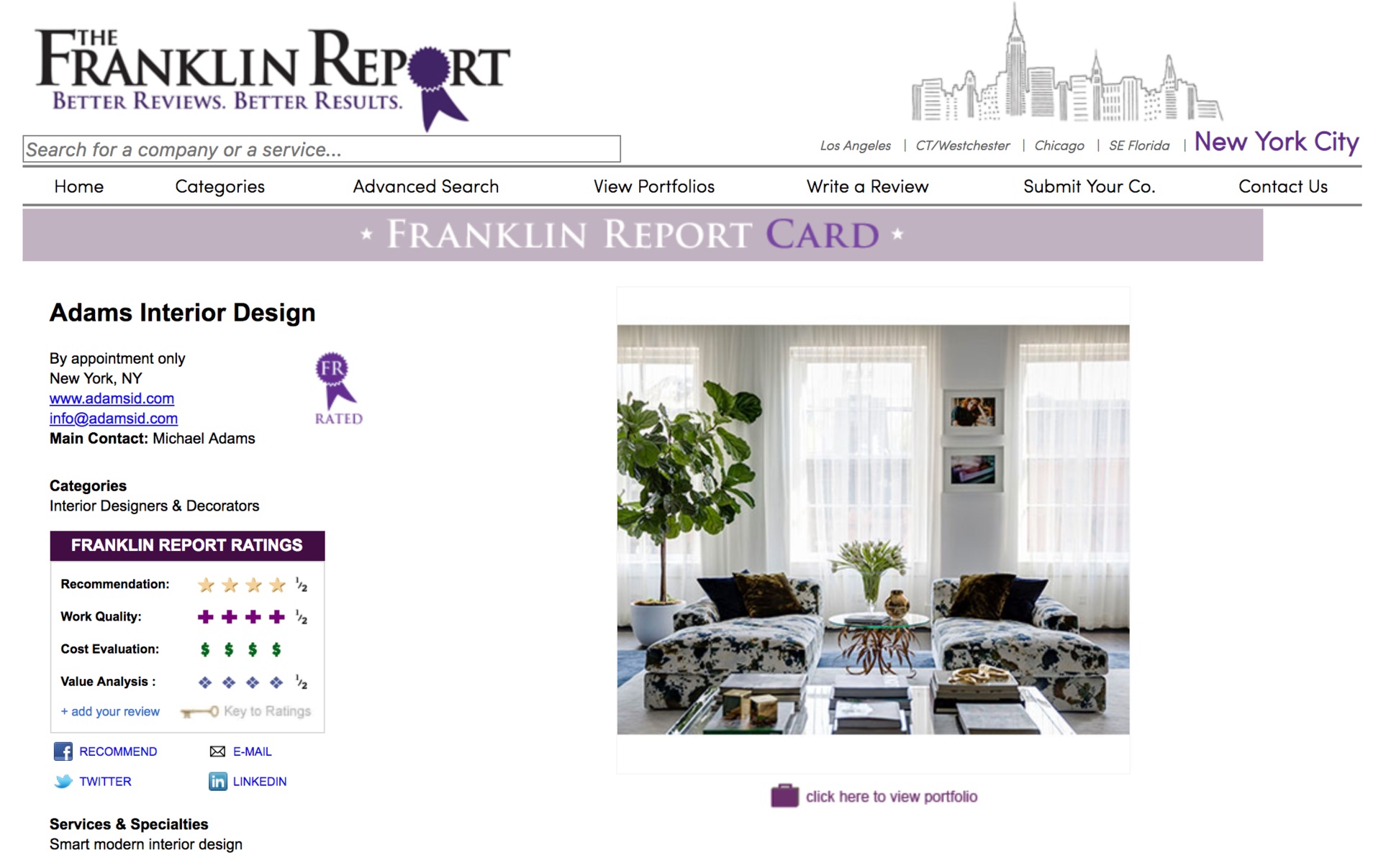 The Franklin Report - December 2018