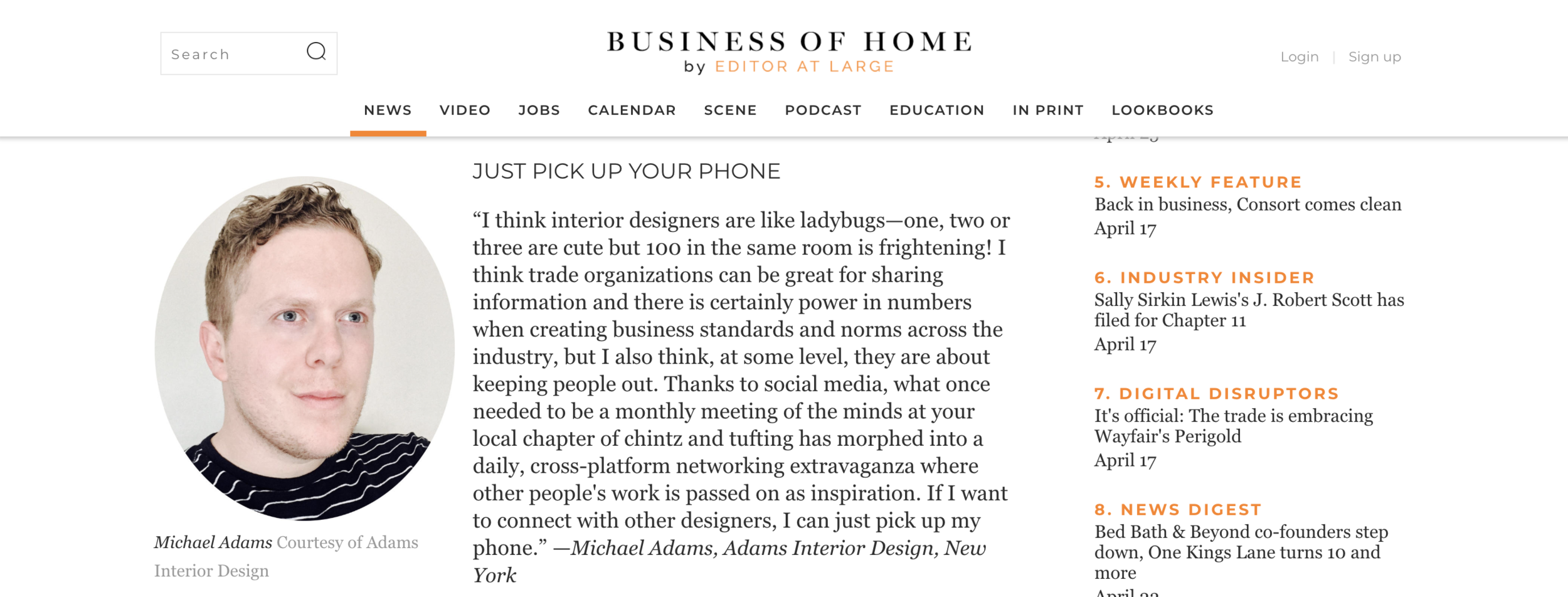 Business of Home - April 2019