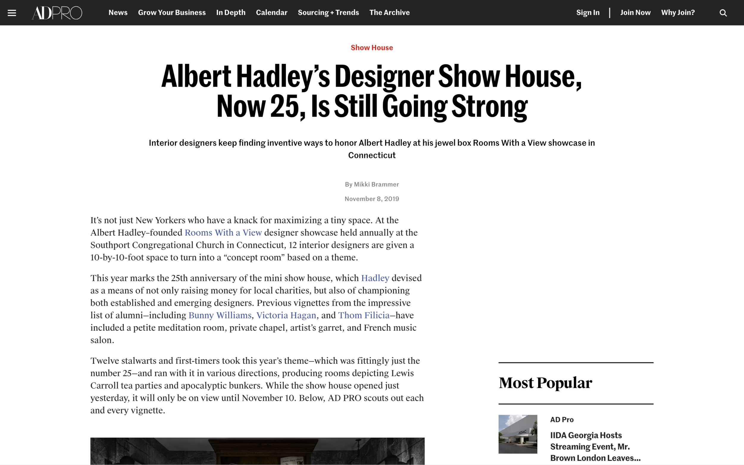 Architectural Digest - November 2019