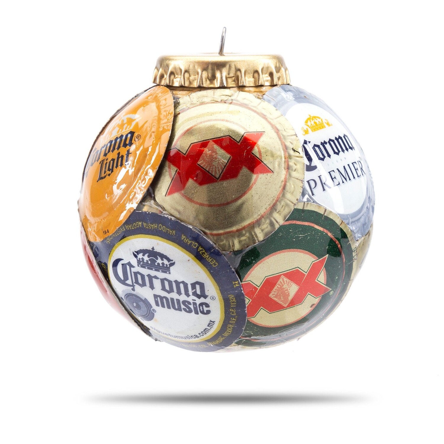 Beer cap ornaments
