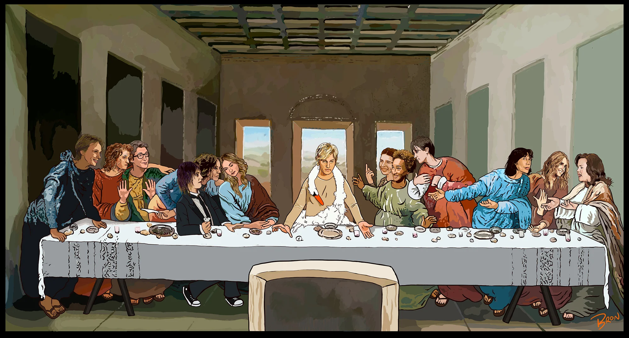 The Lesbian Last Supper