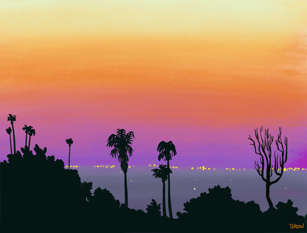 Los Angeles Sunset GIF